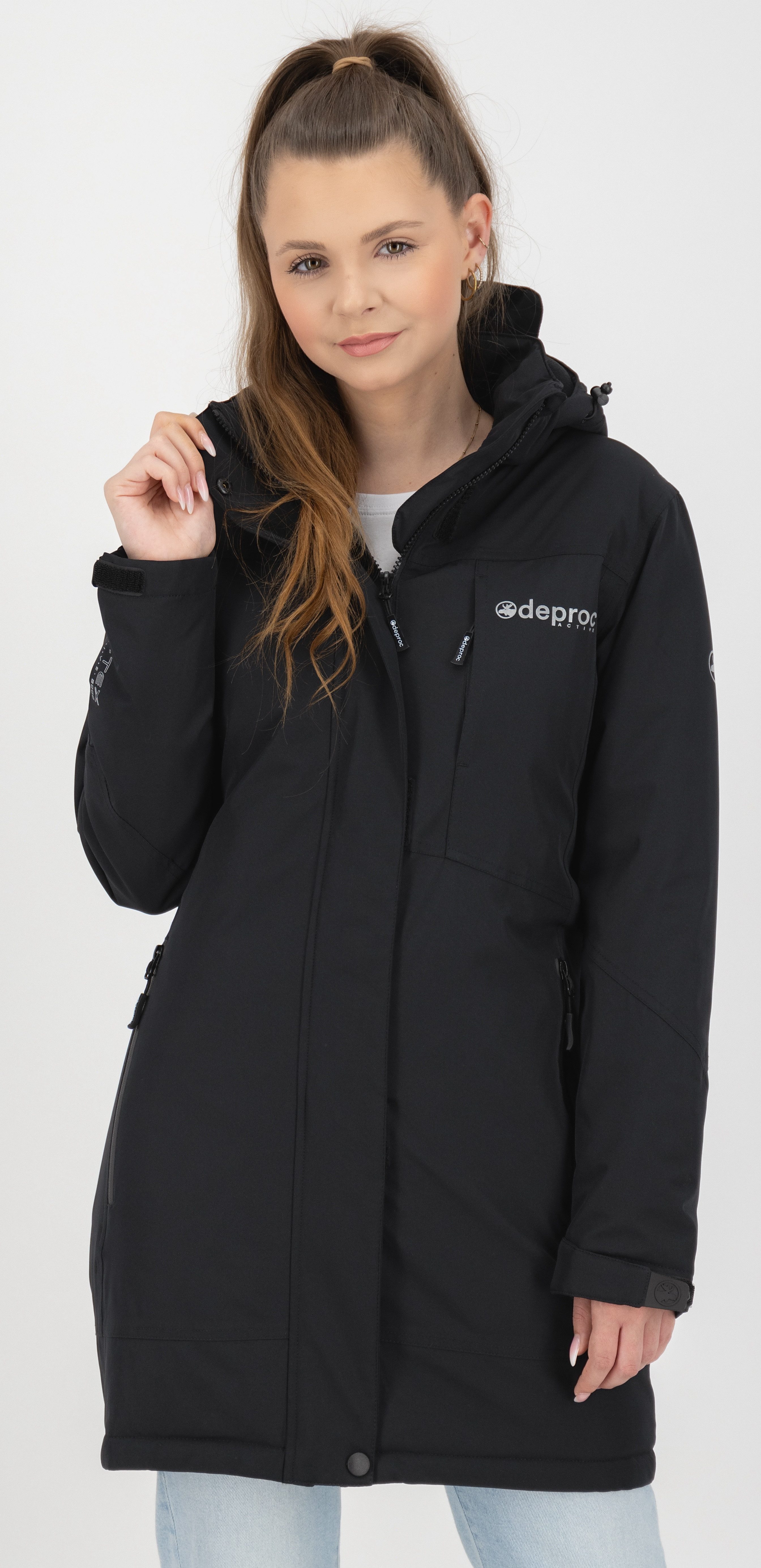 DEPROC Active Parka MONTREAL LONG WMN CS Übergangsjacke, Longjacket auch in günstig online kaufen