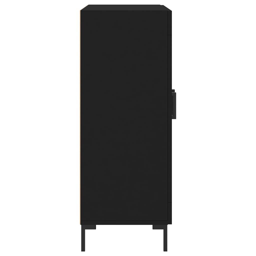69,5x34x90 Holzwerkstoff vidaXL Sideboard Schwarz cm Sideboard St) (1