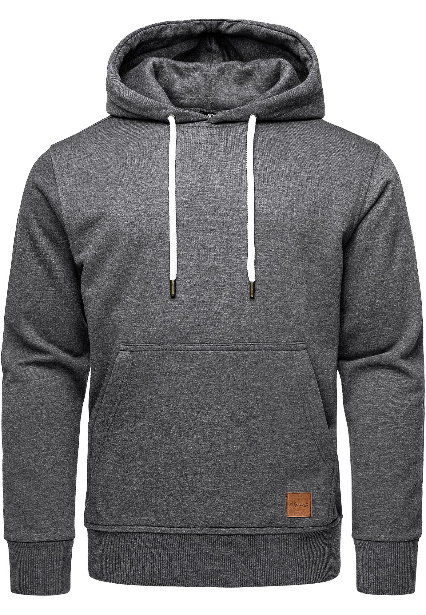 REPUBLIX Sweatshirt GRIFFIN Herren Basic Kapuzenpullover günstig online kaufen
