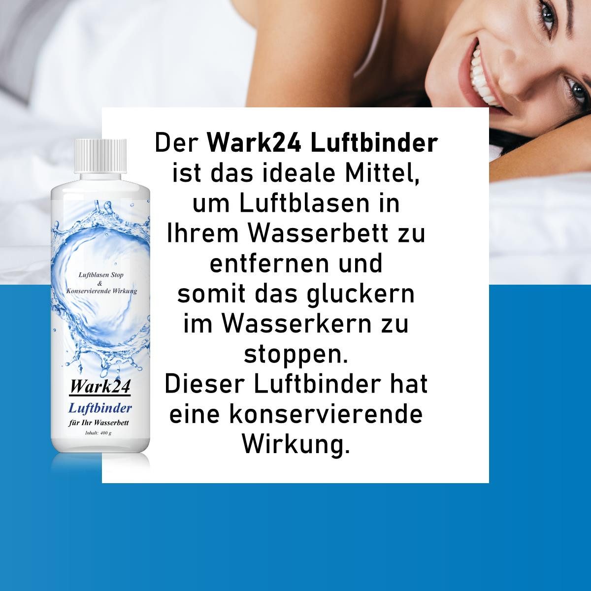 Wark24, Wasserbett Wark24 Luftbinder Bubble Stop je 400g - Bubble EX für Wa günstig online kaufen