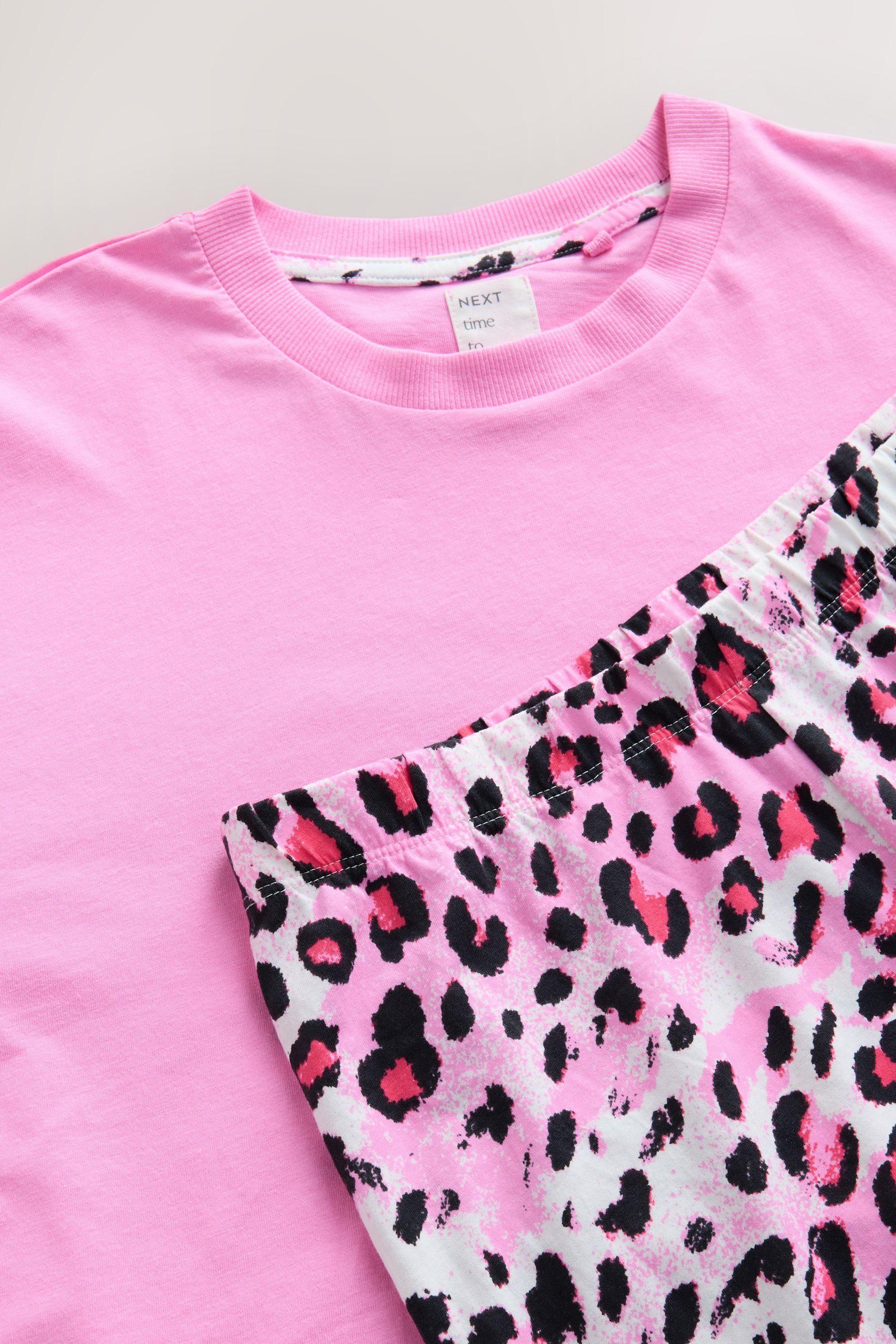 Next Pyjama Kurzärmeliger Baumwoll-Pyjama (2 tlg) günstig online kaufen