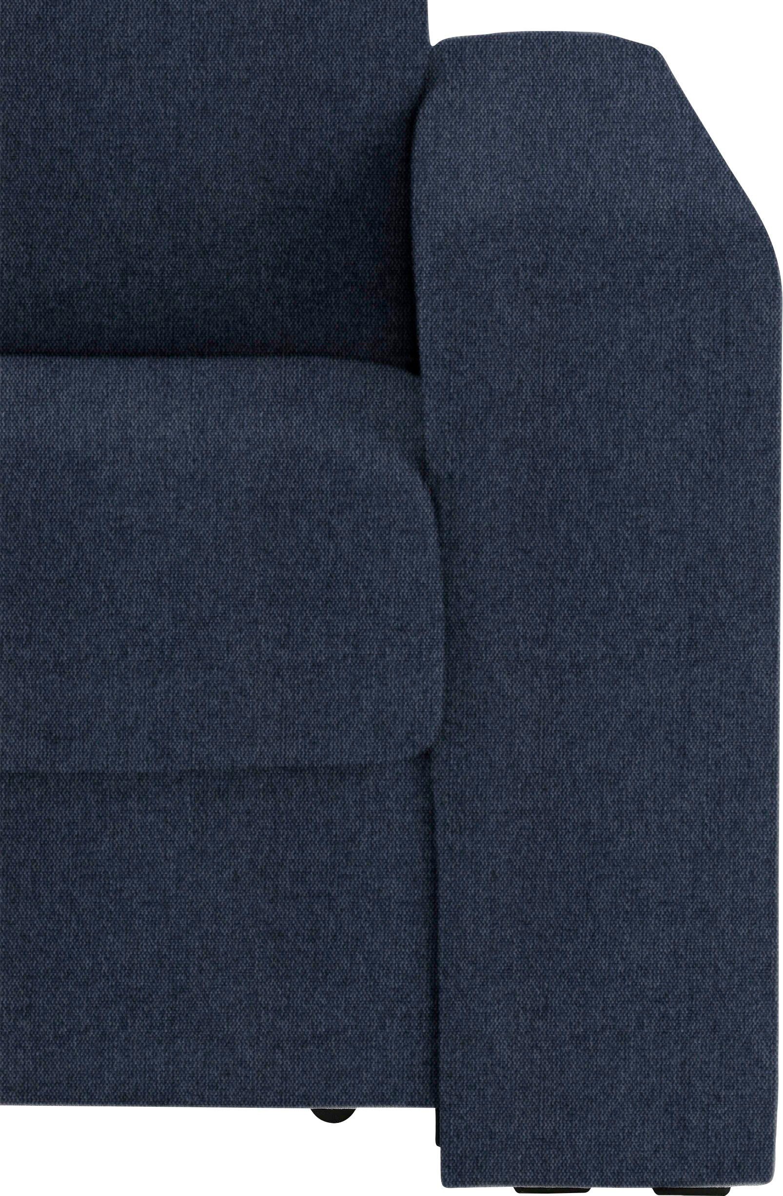 Dauerschlaffunktion, mit Unterfederung, Sessel Liegemaße ca Home 83x198 cm Roma, affaire
