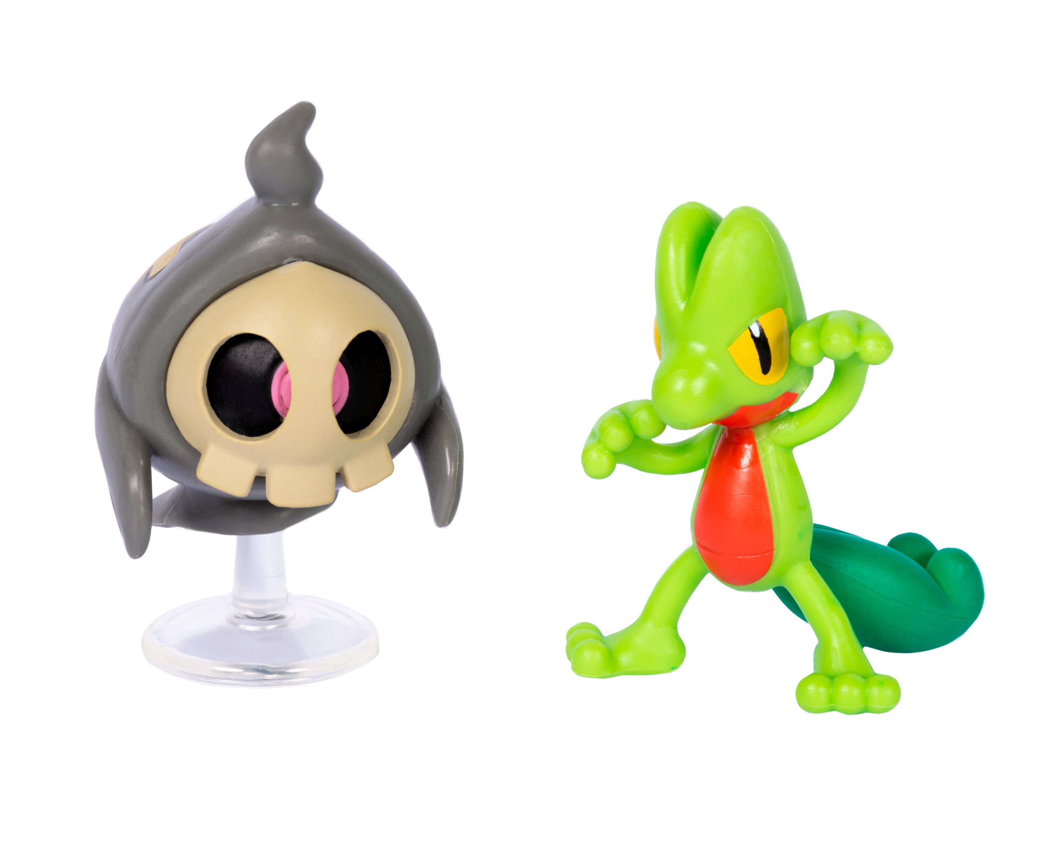 Jazwares Pokémon Battle Geckarbor Figure (Set, Zwirrlicht, - - Pack 2-tlg) & Merchandise-Figur