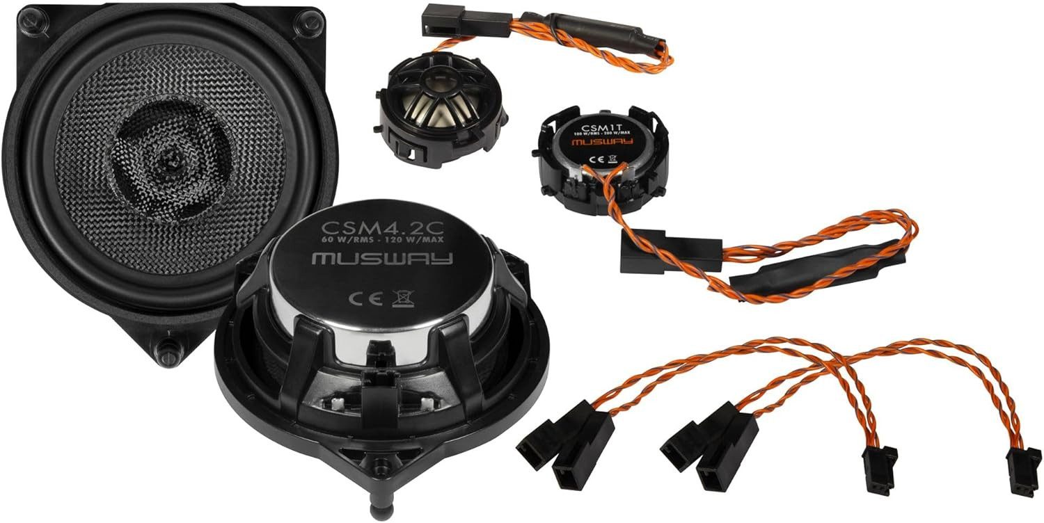 Musway MUSWAY CSM-4.2C Kompo-Kit 10 cm Auto-Lautsprecher