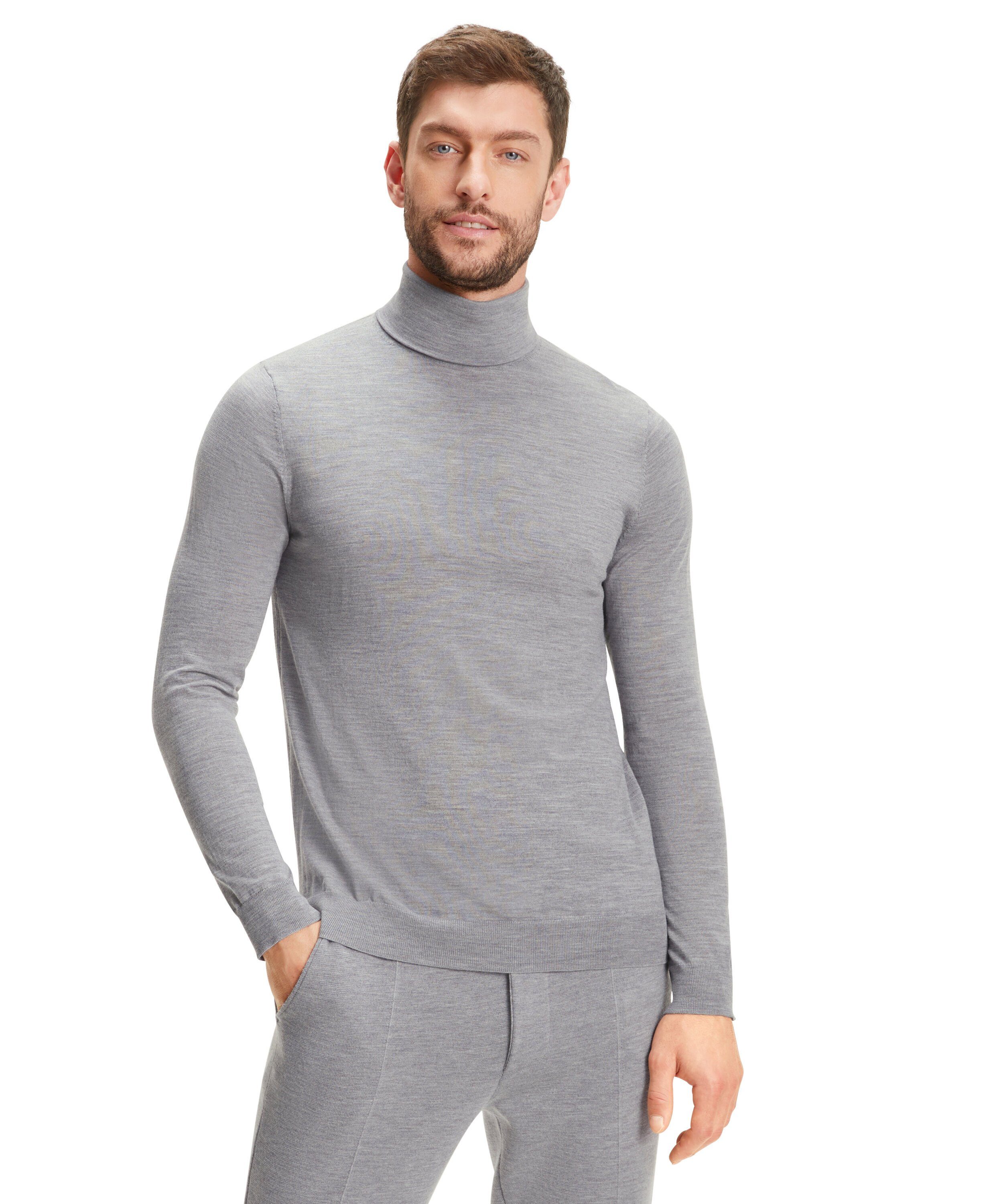FALKE Strickpullover (1-tlg) aus ultrafeiner Merinowolle