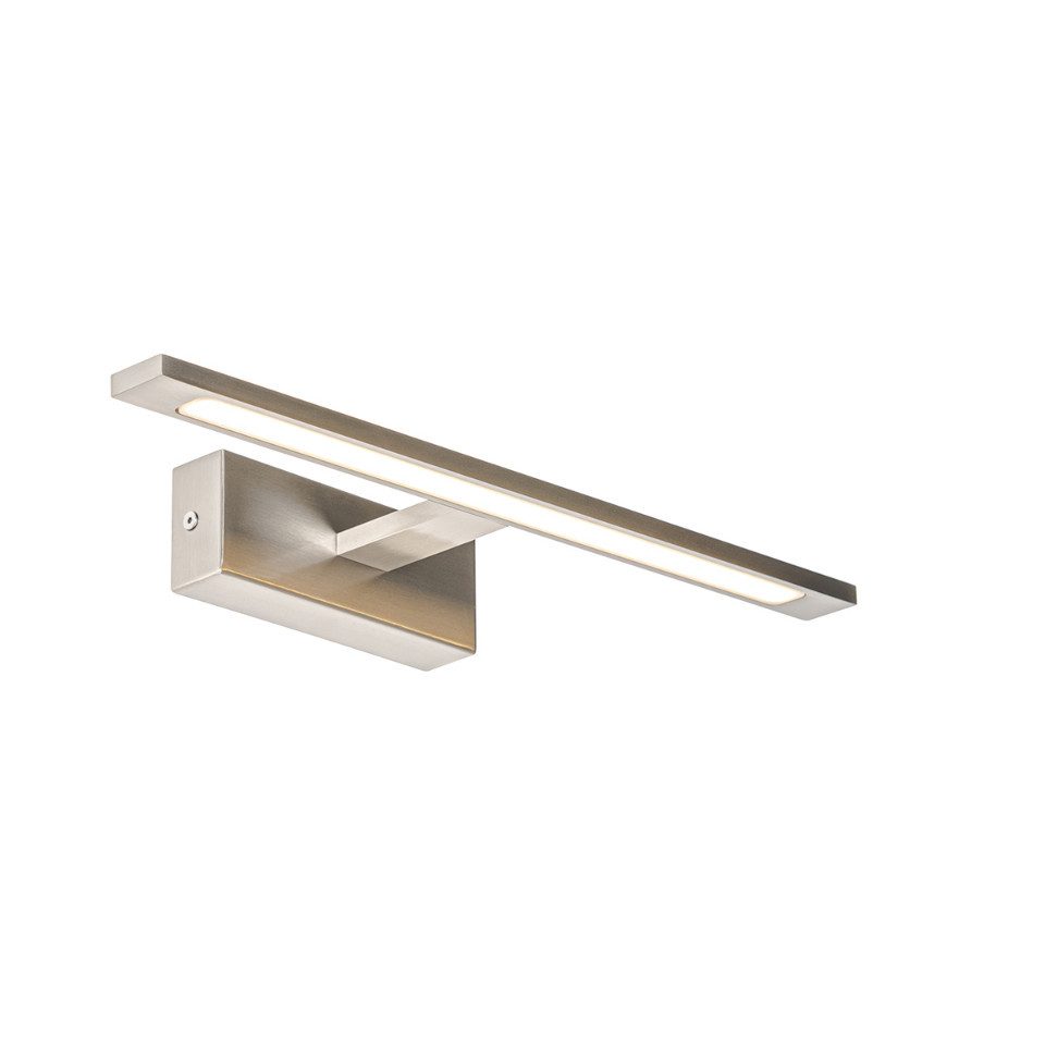 Qazqa Wandleuchte Jerre, LED fest integriert, Extra-Warmweiß, QAZQA Wandleuchte, integrated, Stahl, Stahl, Design