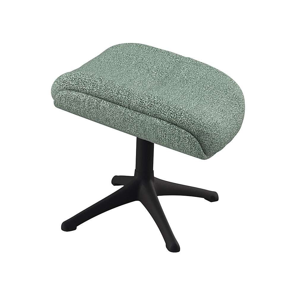 FLEXLUX Fußhocker Haze Beinstütze, skandinavisches Design, hervorragender Komfort, für Beinauflage zur besseren Entspannung, robuster schwarzer Fuß