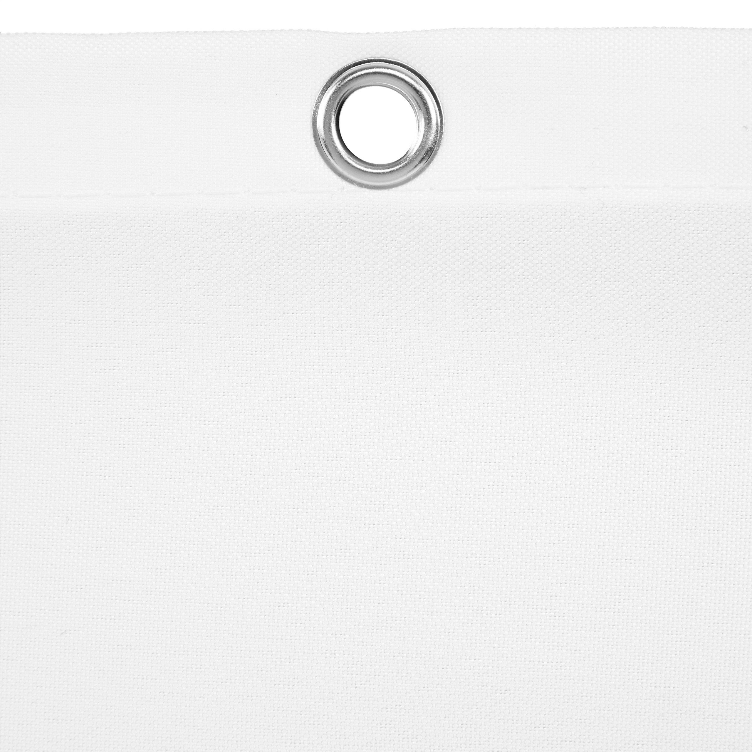 relaxdays square sunshade sail in white, 3 x 3 m