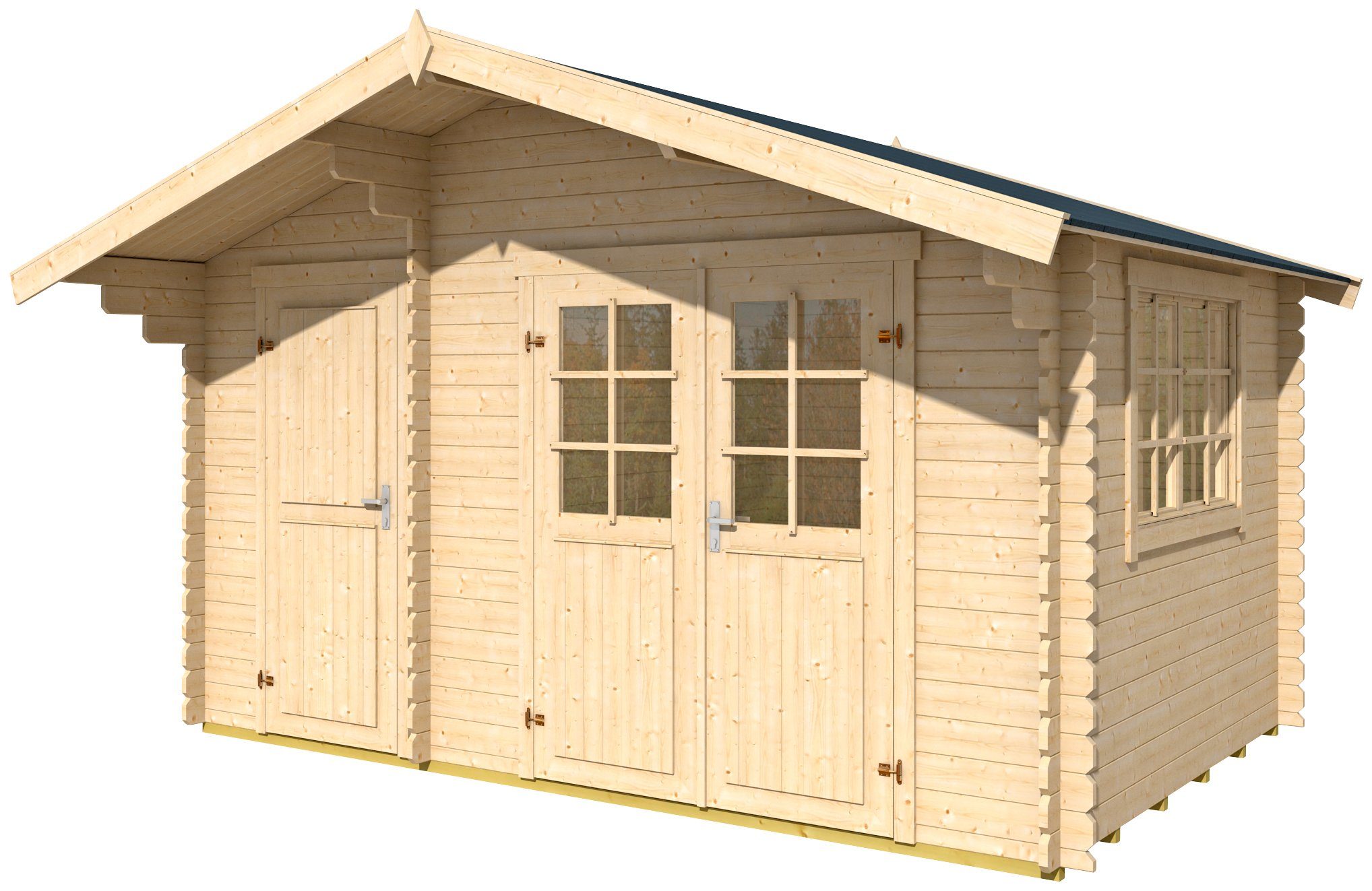LASITA MAJA Gartenhaus Belmont 1, BxT: 427x270 cm