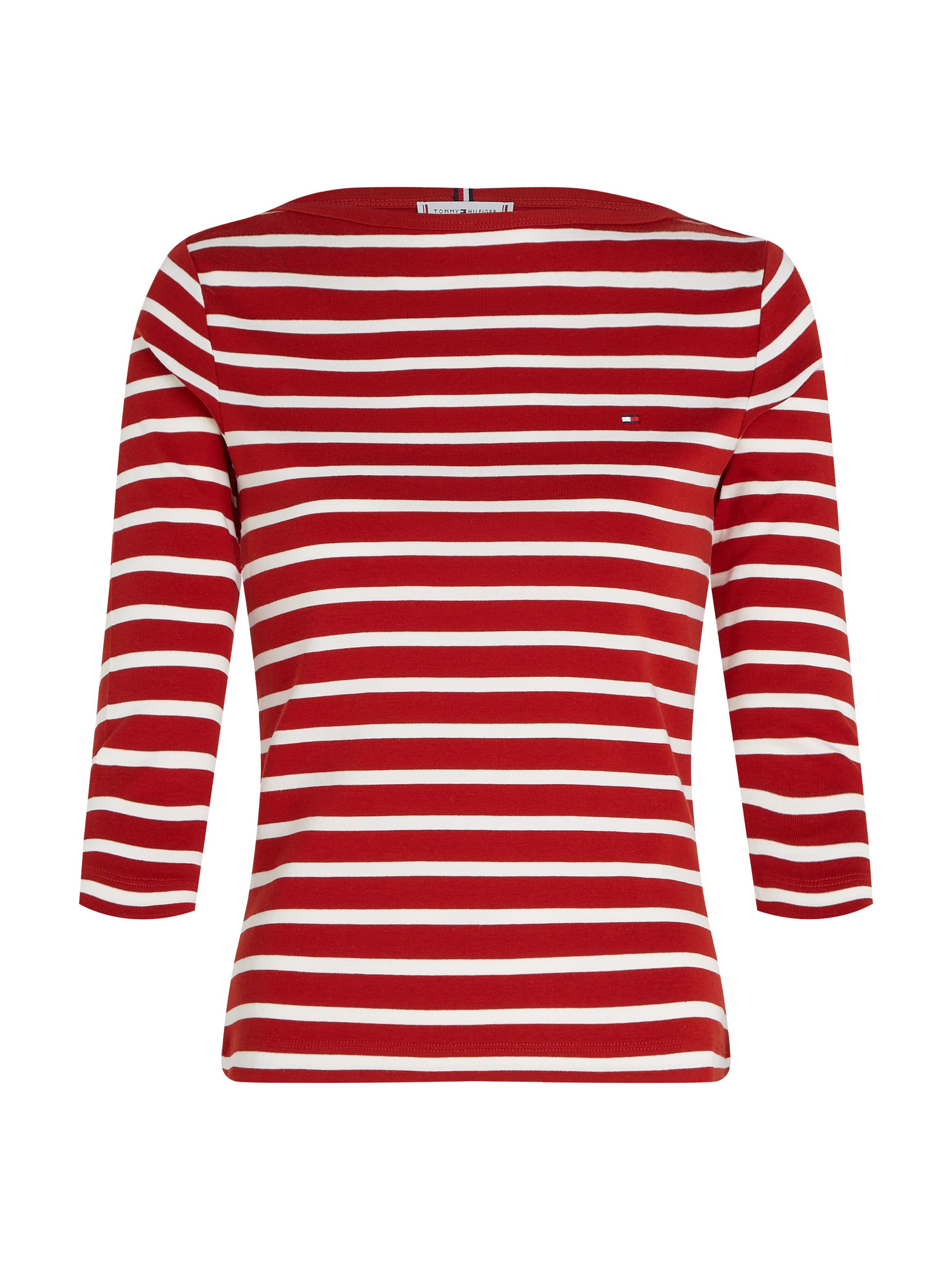 3/4-Arm-Shirt NEW CODY SLIM BOAT-NECK