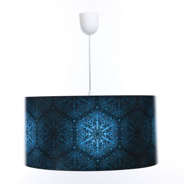 ONZENO Pendelleuchte Foto Dreamy Arcane 40x20x20 cm, einzigartiges Design und hochwertige Lampe