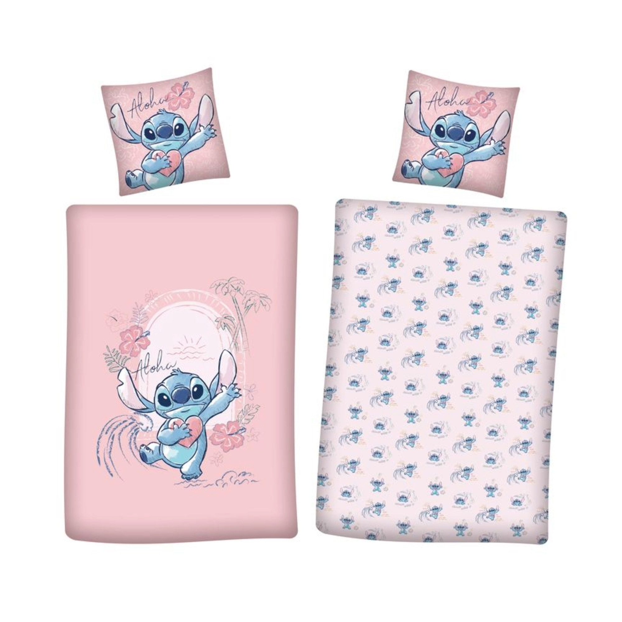 AY!Max Kinderbettwäsche Disney Lilo und Stitch Wende Bettwäsche 2tlg 135 x günstig online kaufen