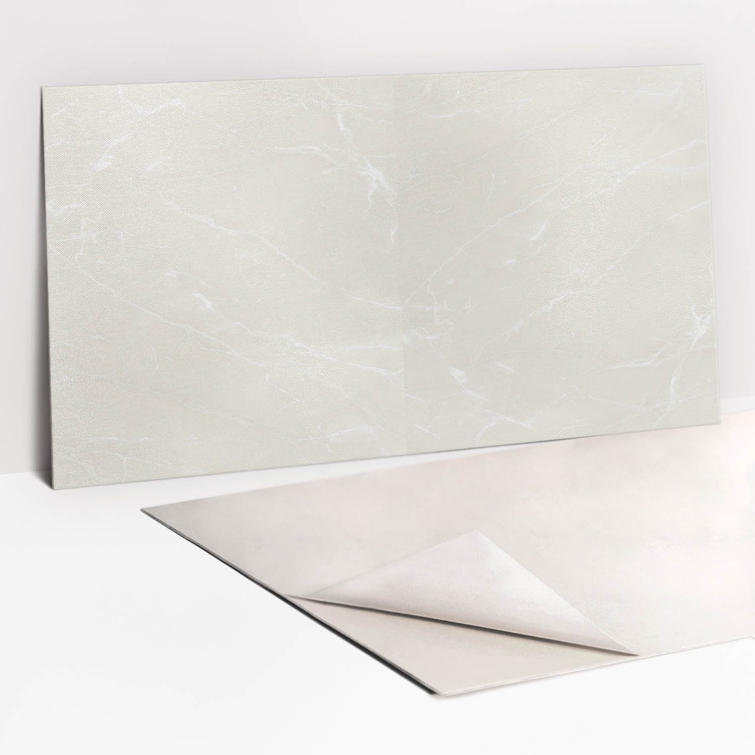 Tulup Wandpaneel Küchenrückwand Steinstruktur 100x50cm Vinylfliesen Spritzschutz, (1-tlg)
