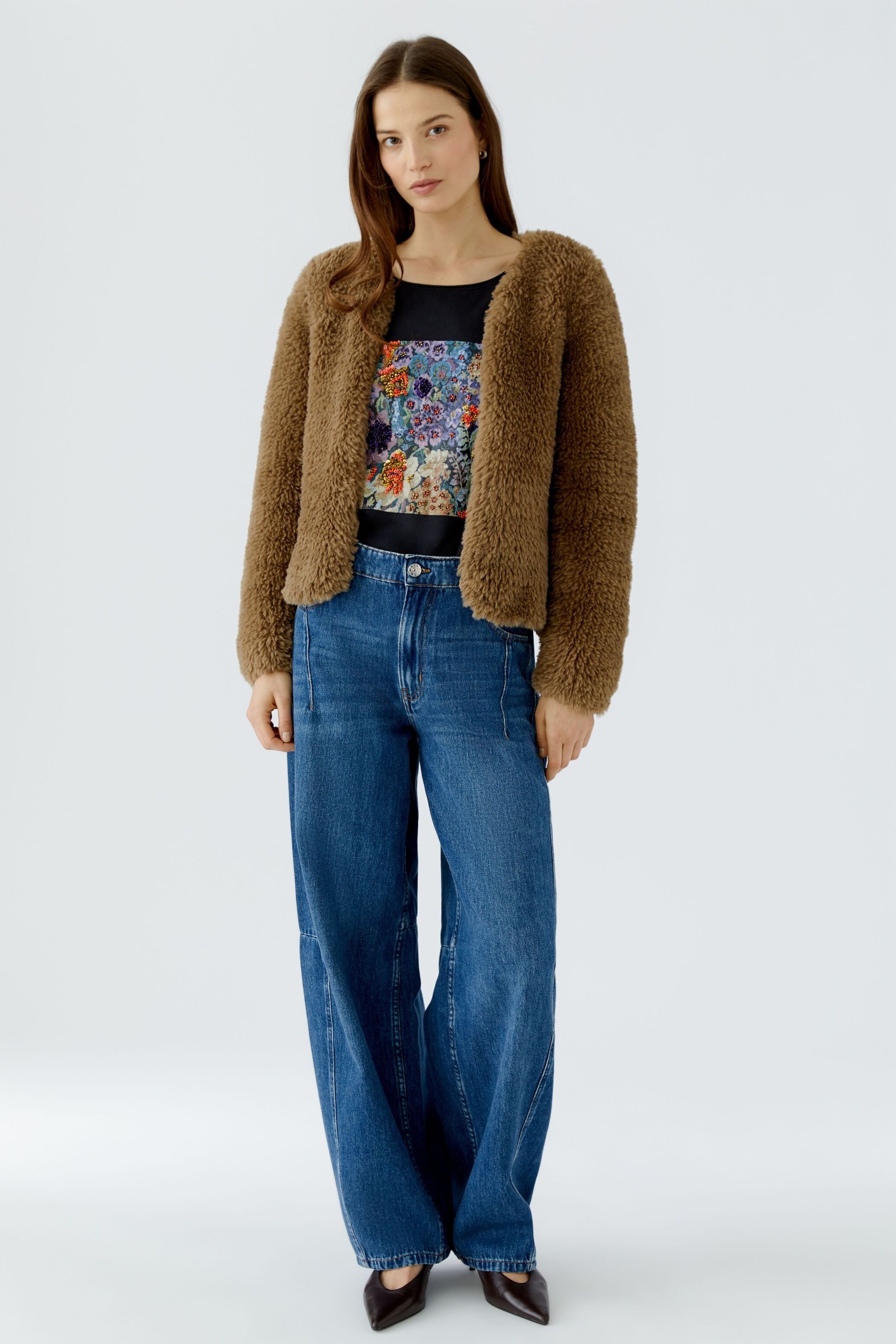 Oui Strickjacke