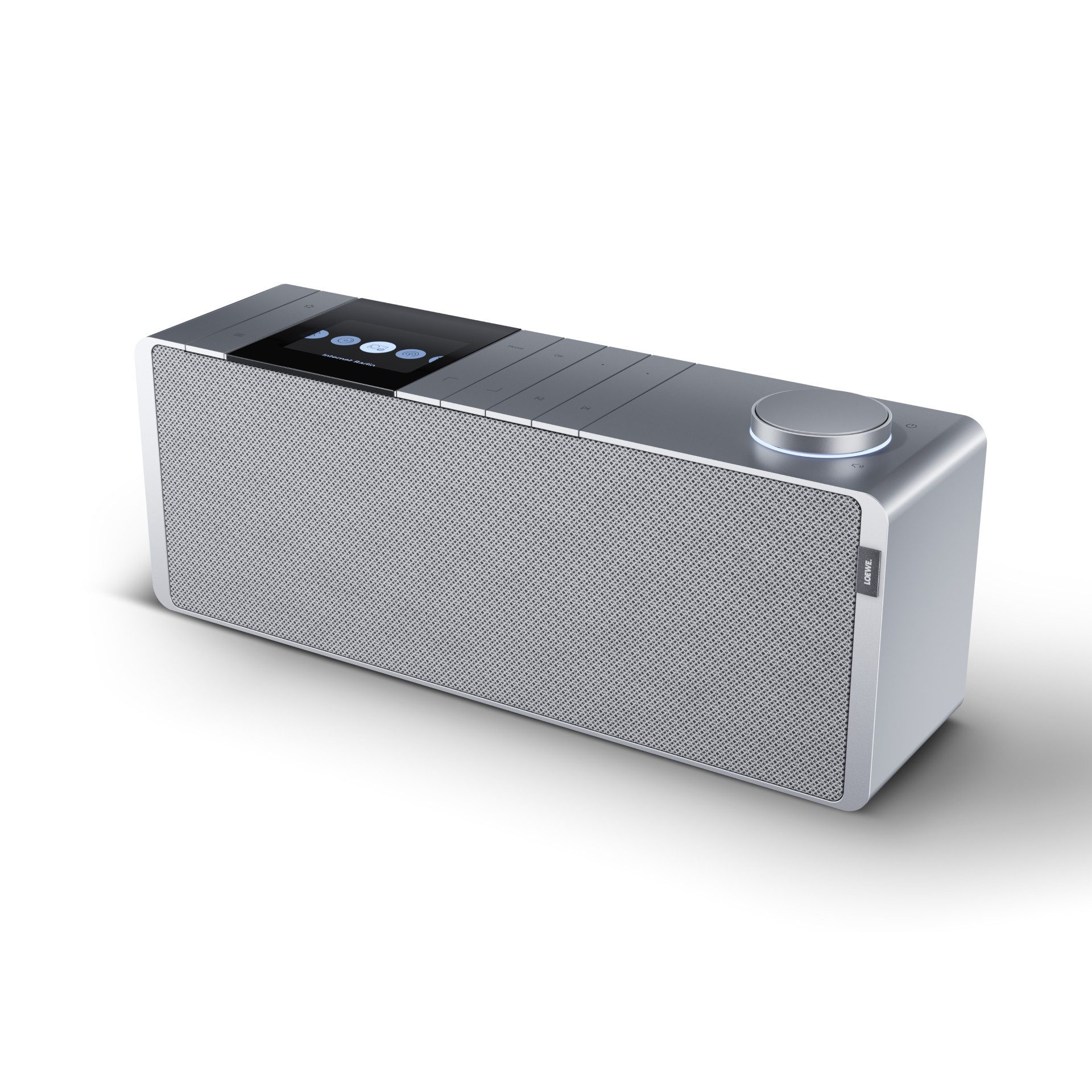 Loewe Loewe klang s1 light grey. Uhren Radio (Bluetooth, 80 W, Entwickelt in Deutschland)