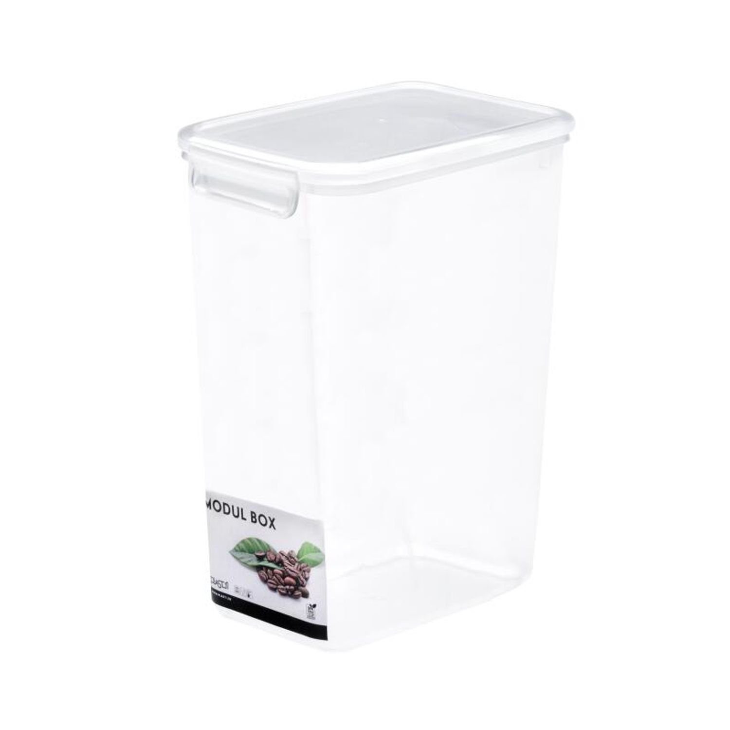 PLAST1 Boxen Kunststoff Frischhaltedosen Aufbewahrung Küche, 2,6L Behälter Vorratsbox Vorratsdose 10x