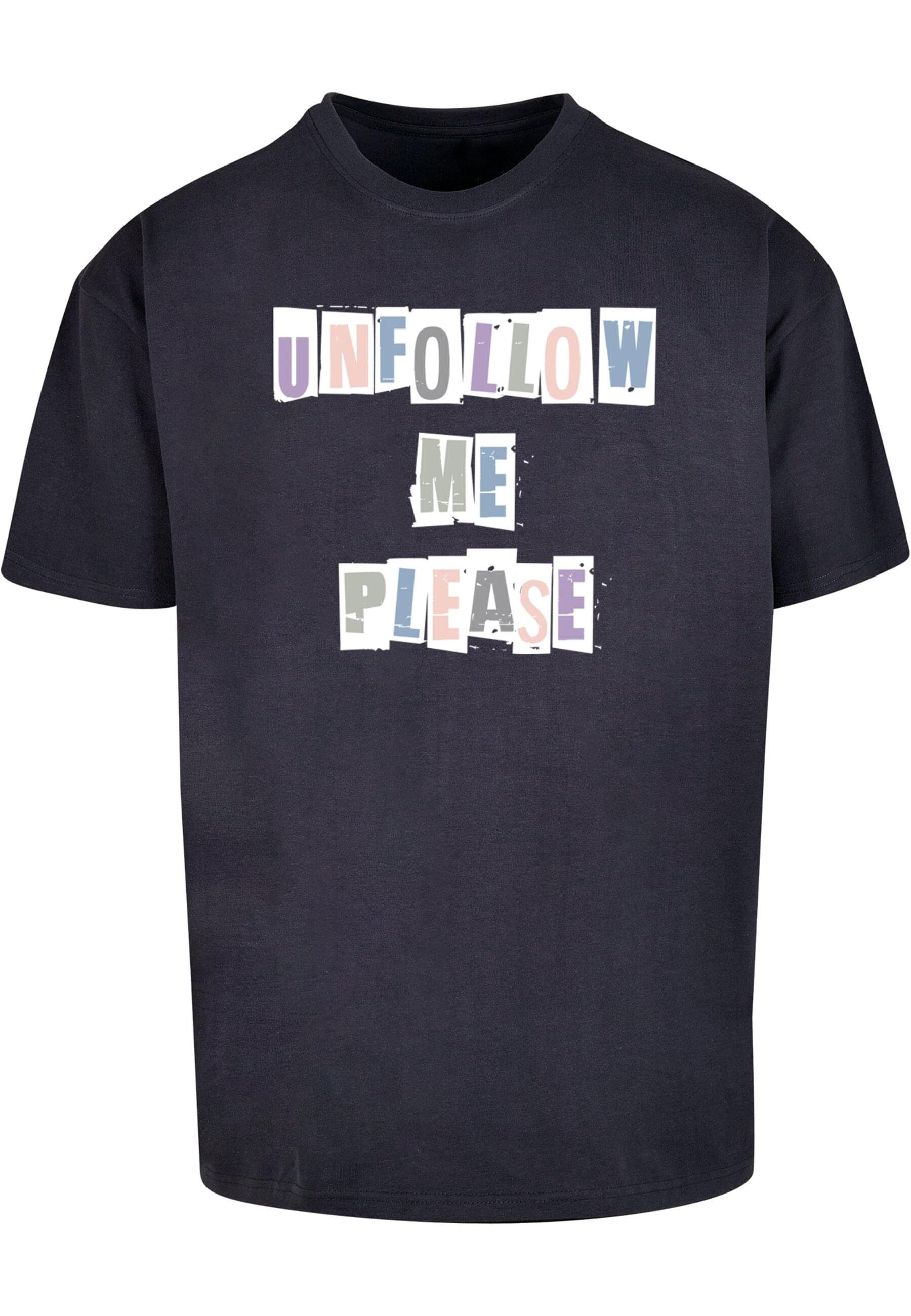 Tee Please (1-tlg) Merchcode Oversize Herren Heavy navy T-Shirt