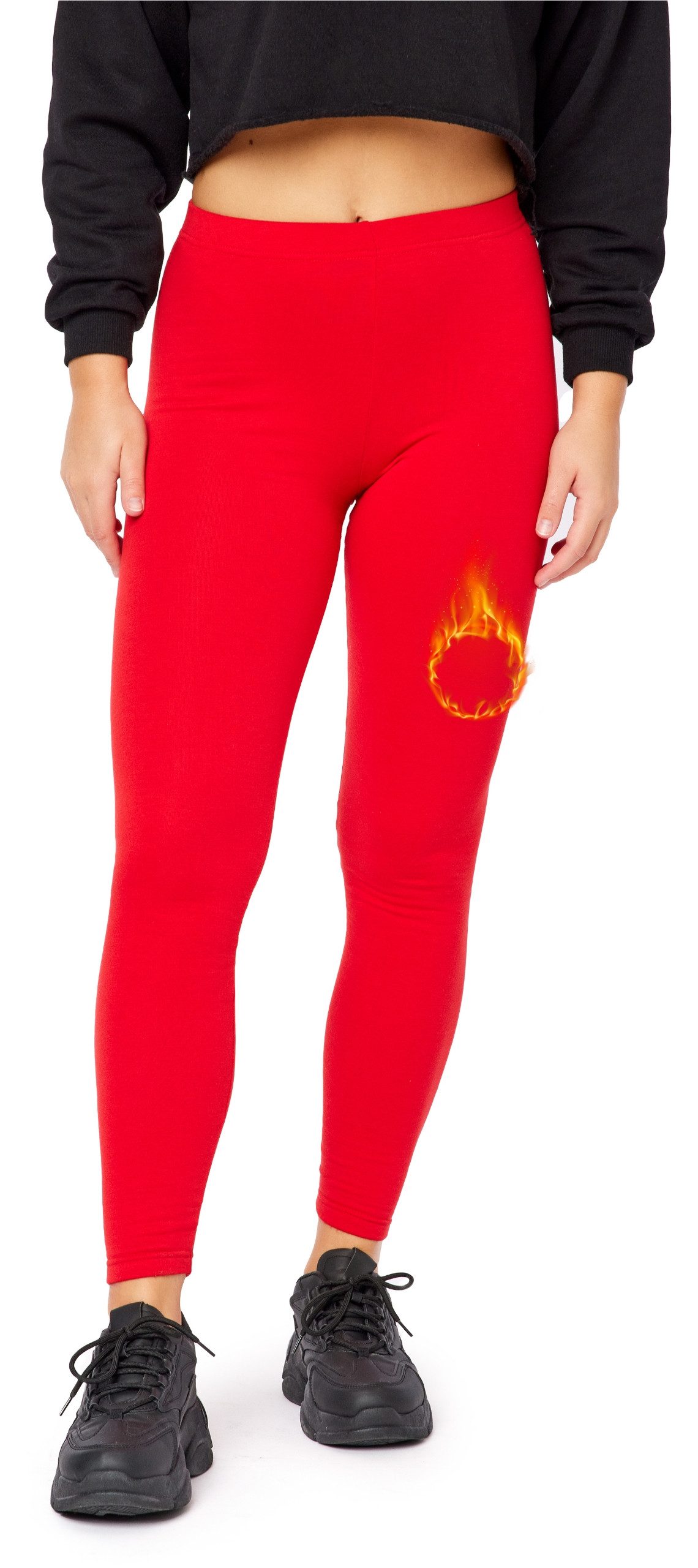 Bellivalini Leggings Damen Thermohose Lang BLV50-320 günstig online kaufen