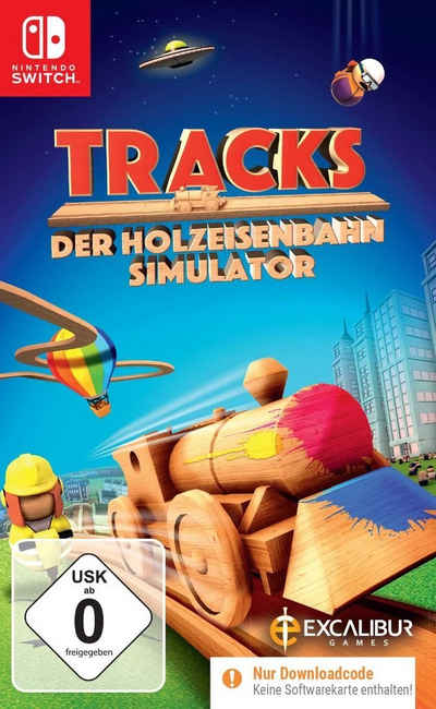 Tracks - Der Holzeisenbahn Simulator (Code in a Box) Nintendo Switch