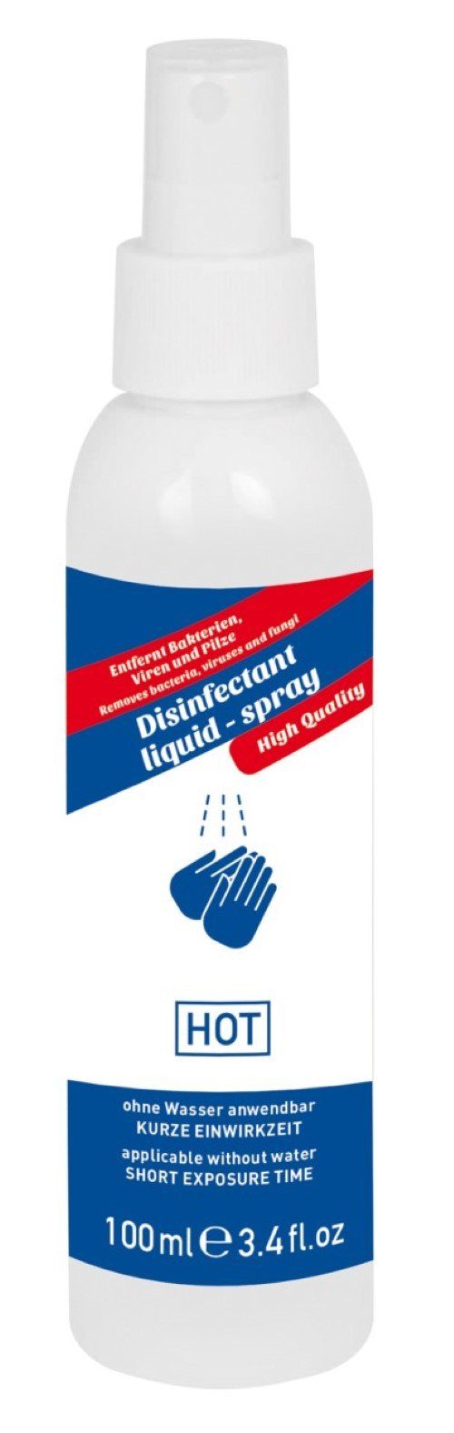 HOT Gleitgel 100 ml - HOT Disinfectant Liquid Spray 100ml