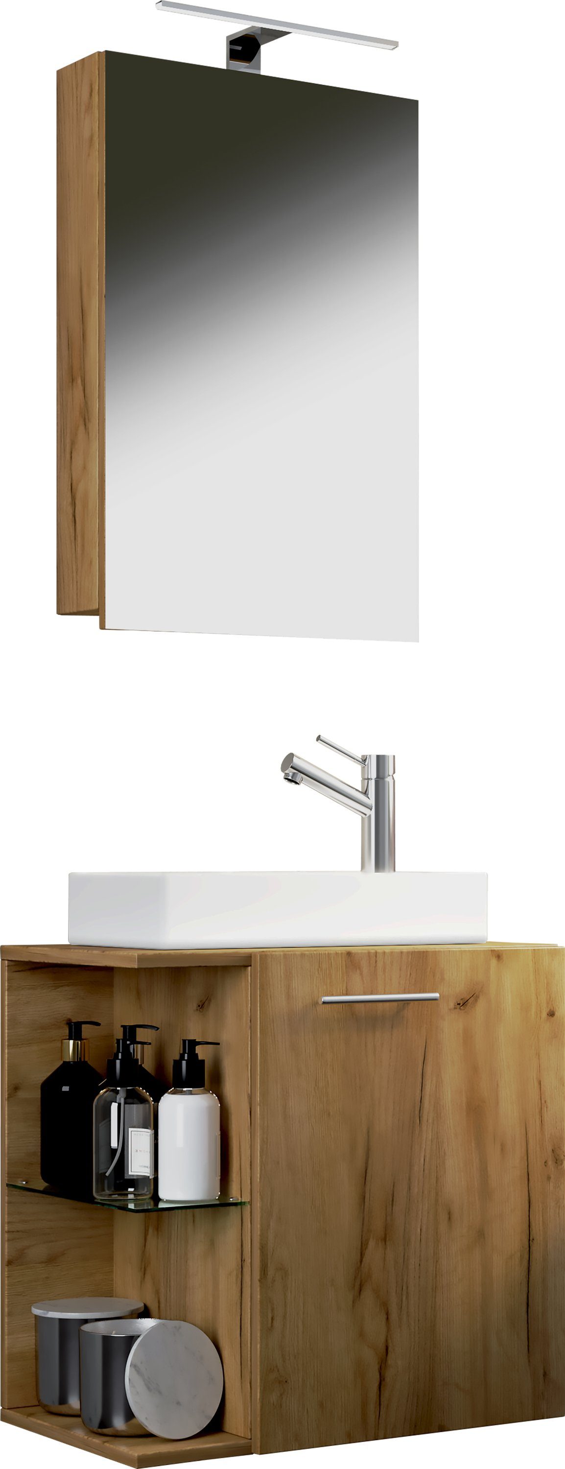VCM Waschtisch 3-tlg Gäste WC Waschplatz günstig online kaufen