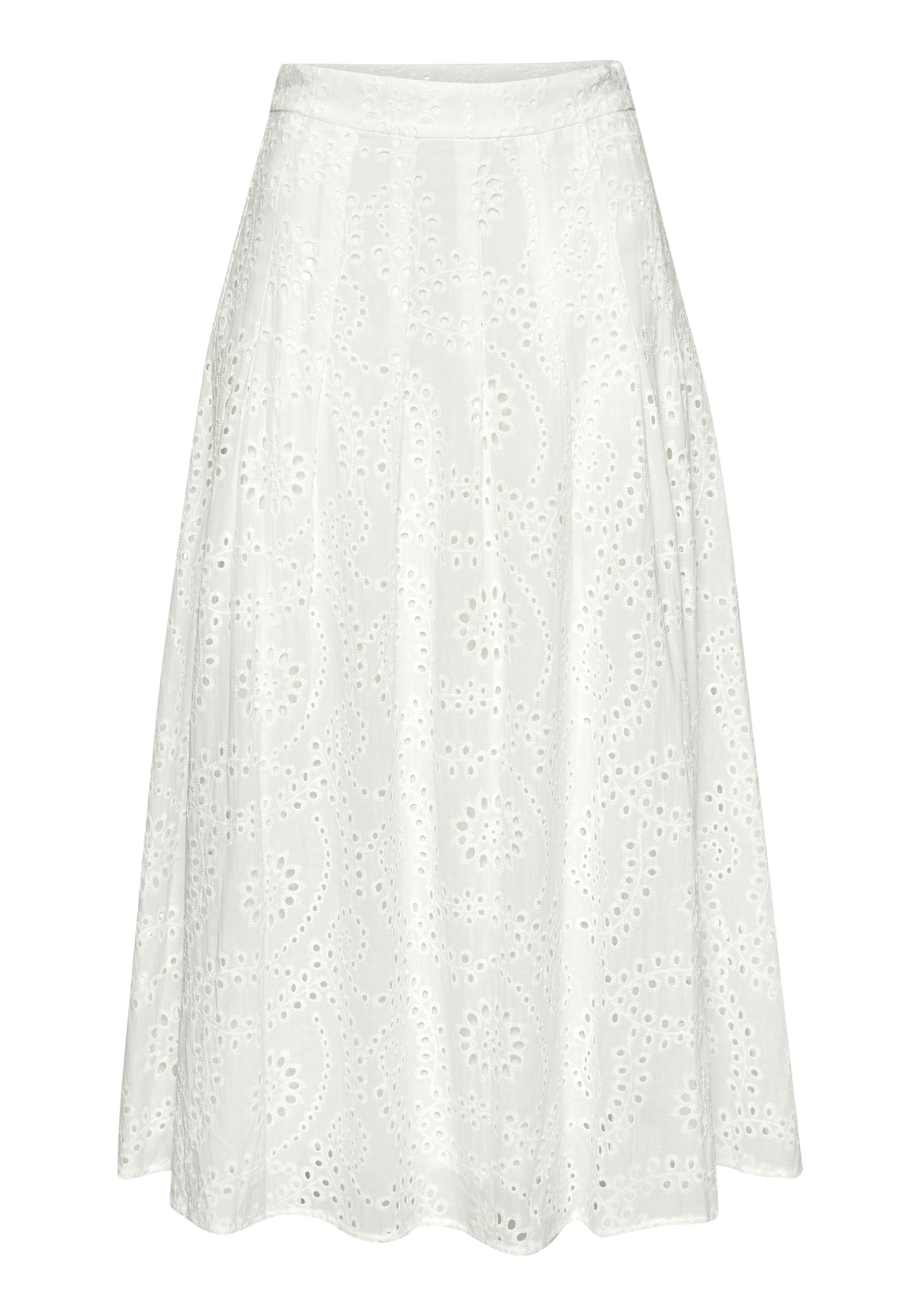 Buffalo Maxirock aus Spitze, Sommerrock, modische Lochstickerei günstig online kaufen