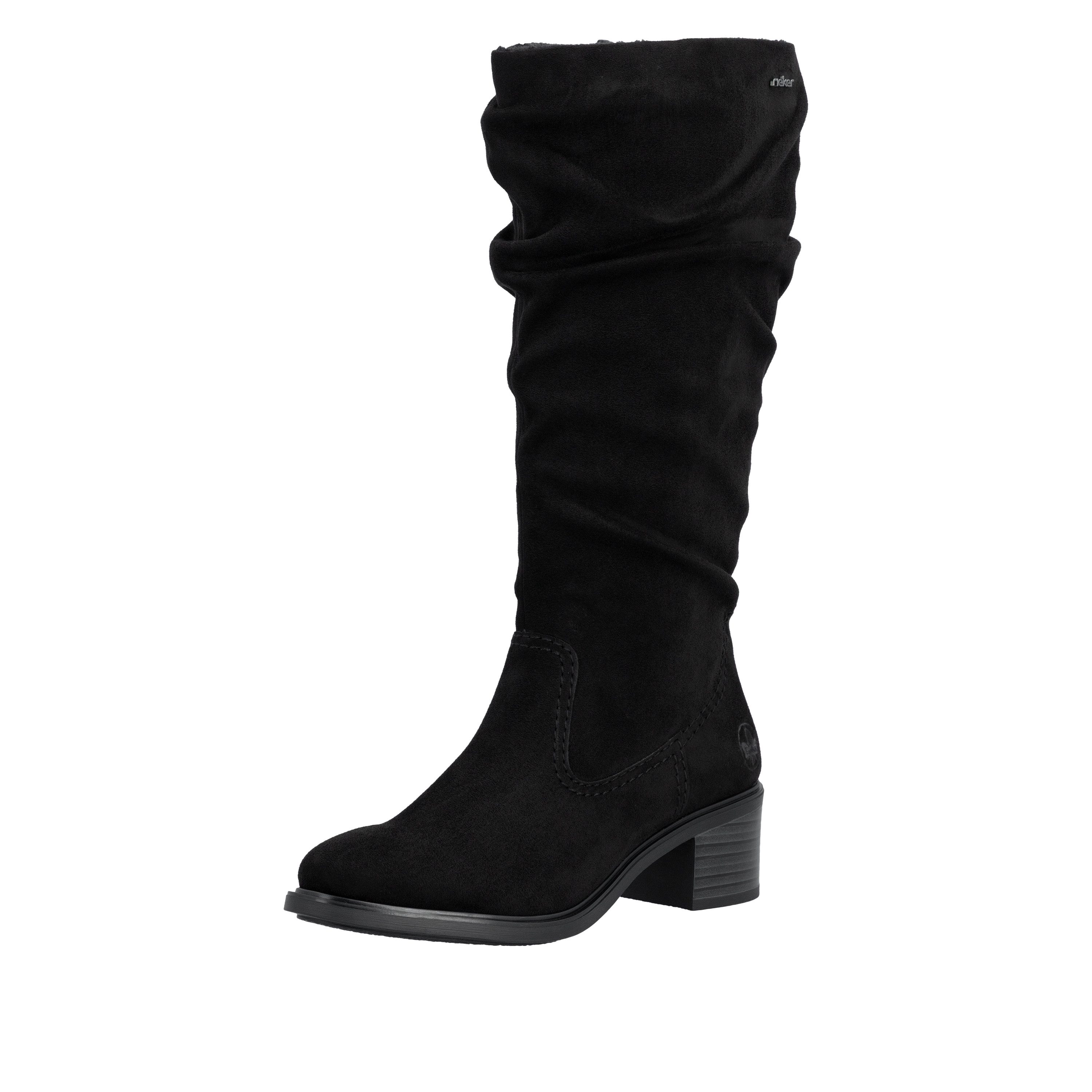 Rieker Stiefel Klassik-Stiefel, Blockabsatz, mit slouchy-Schaft