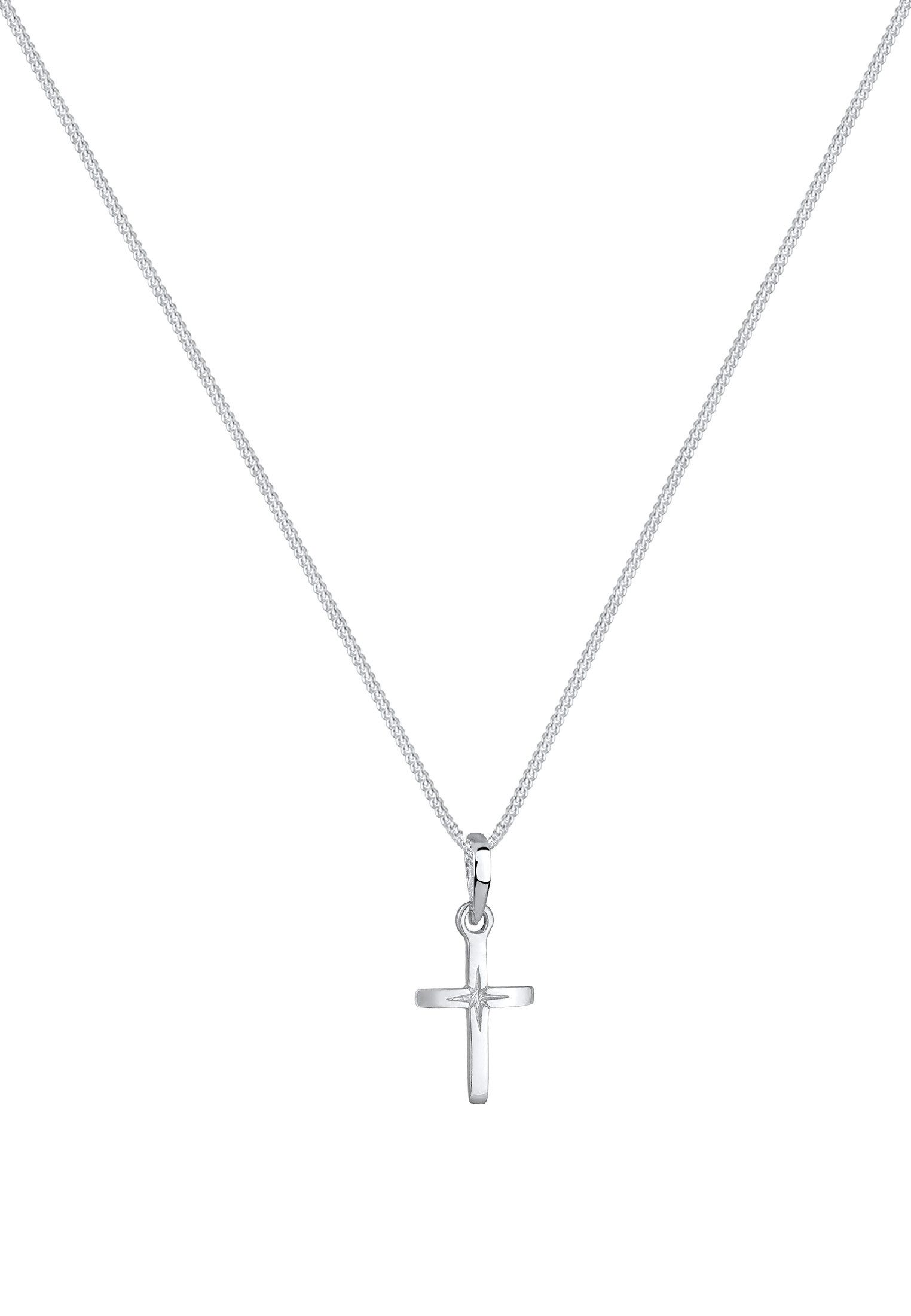 Elli Kette mit Anhänger Kreuz Religion günstig online kaufen