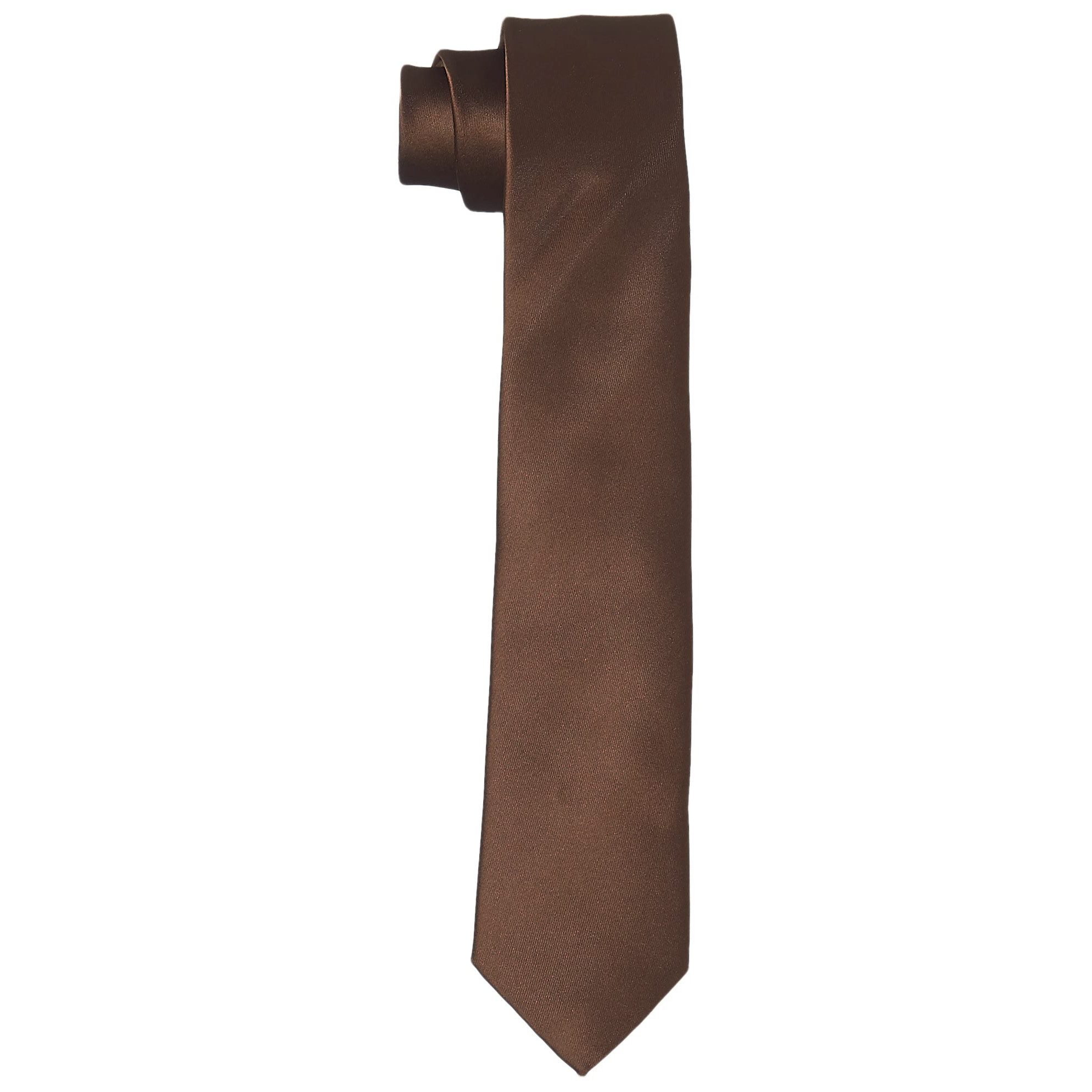 DonDon Krawatte DonDon Krawatten für Herren 6 cm handgefertigt in Seidenlook
