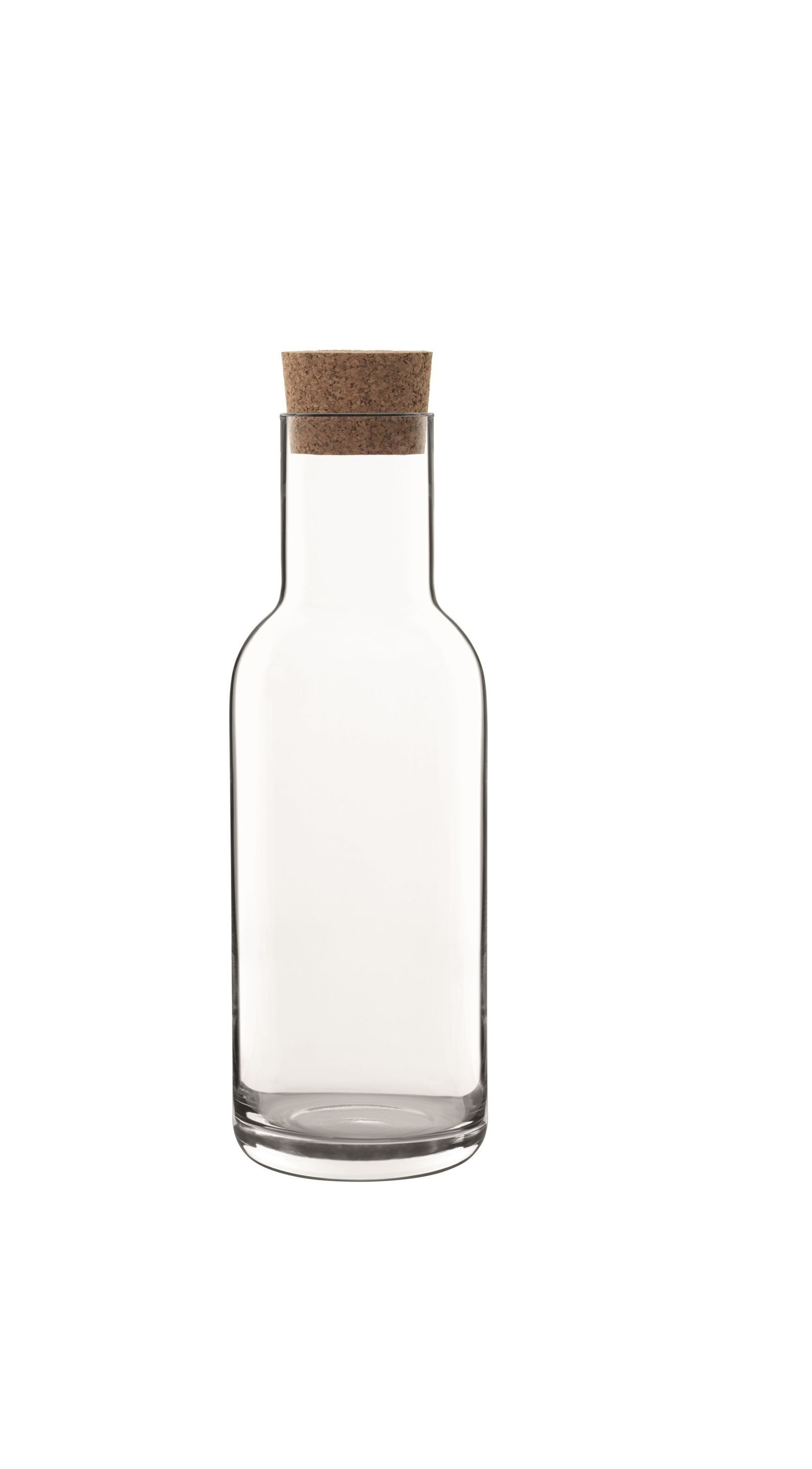 WECK Gläser-Set Weck Karaffe 1000 ml Geschenkkarton (Durchsichtig, mit Korkstopfen)