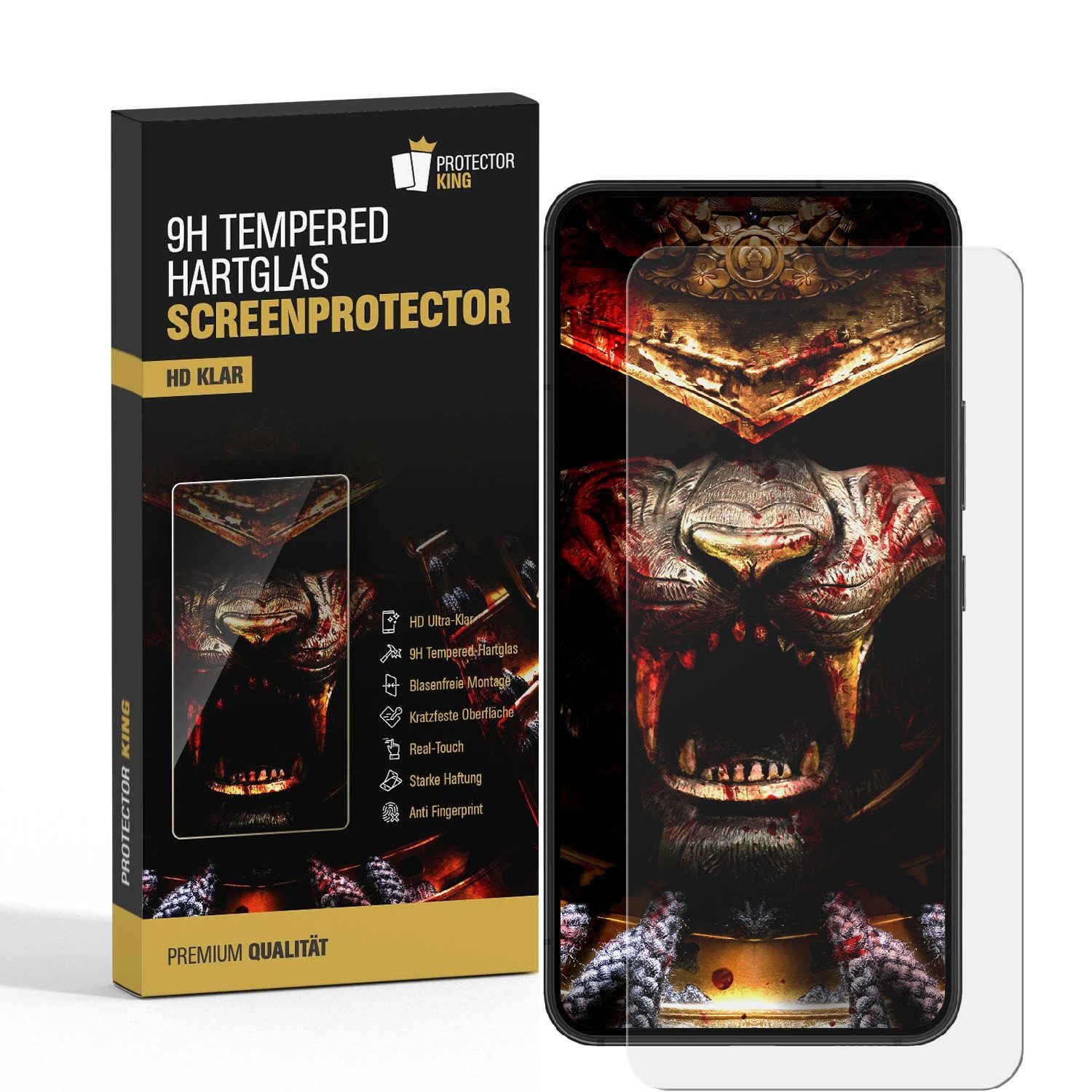 Schutzfolie 4x 9H Panzerglas für Huawei Pura 70 3D KLAR echtes Tempered Glass