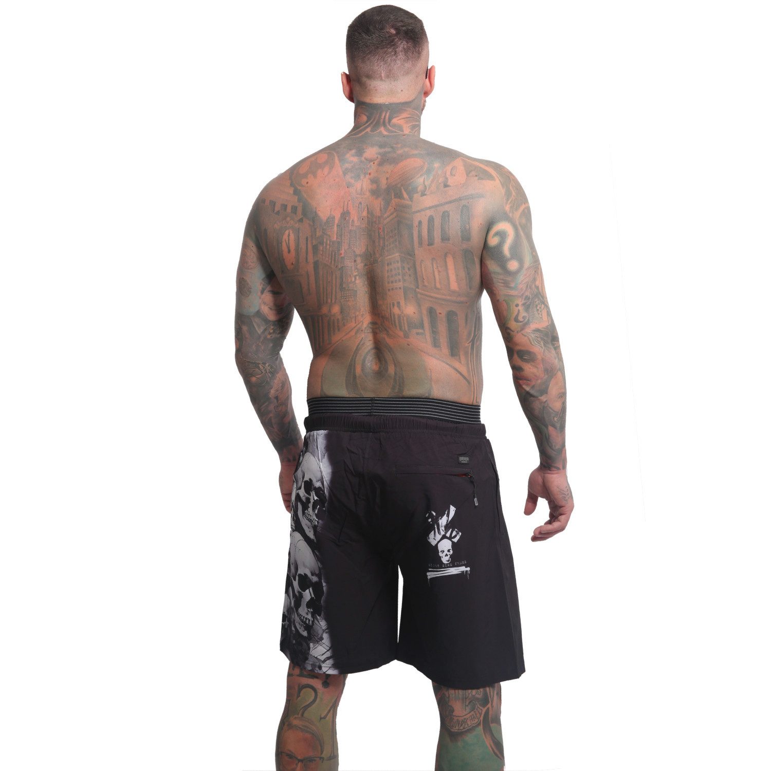 YAKUZA Boardshorts Skull Awakening mit Doppelbund günstig online kaufen