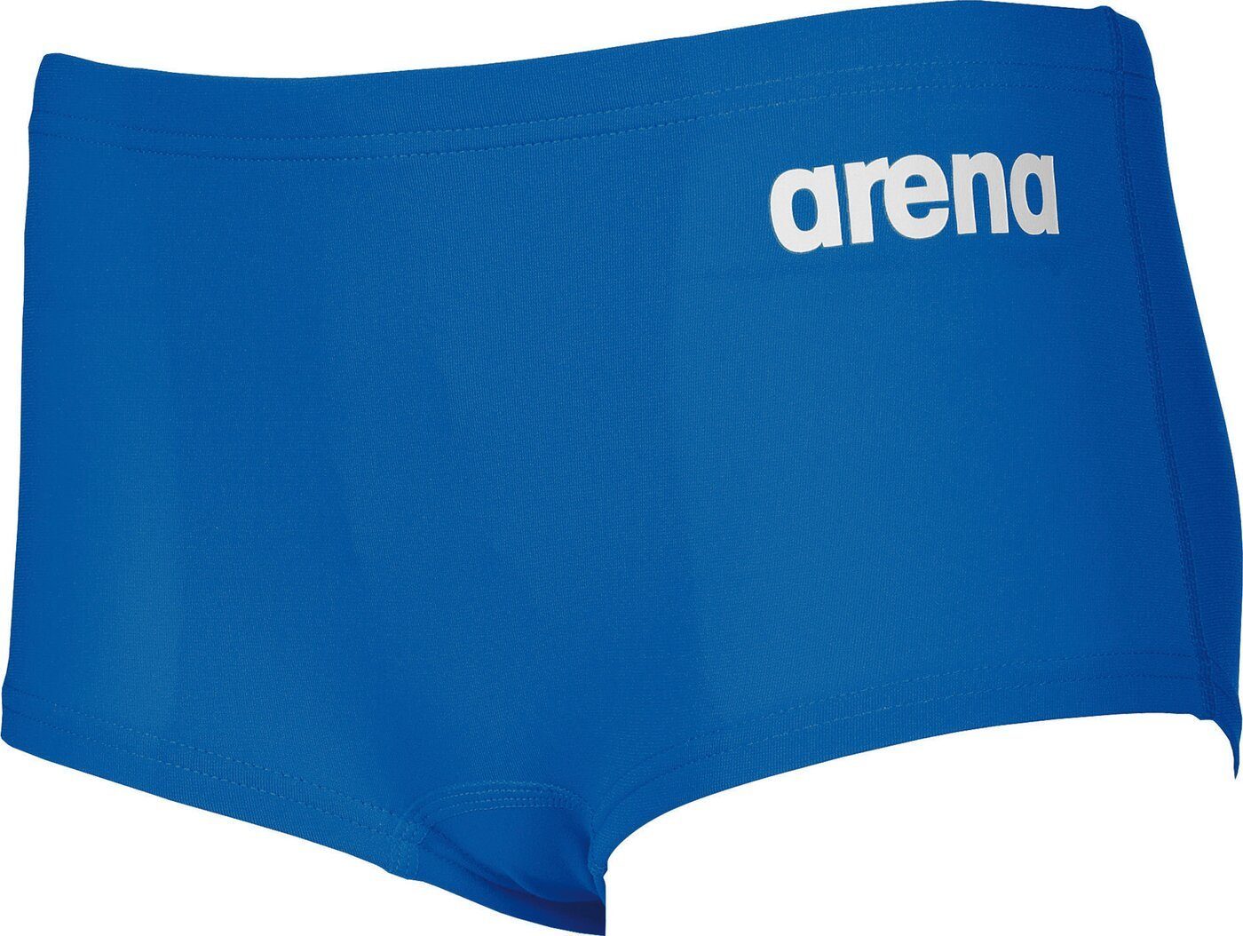 Arena Badeshorts B SOLID SQUARED SHORT JR ROYAL-WHITE