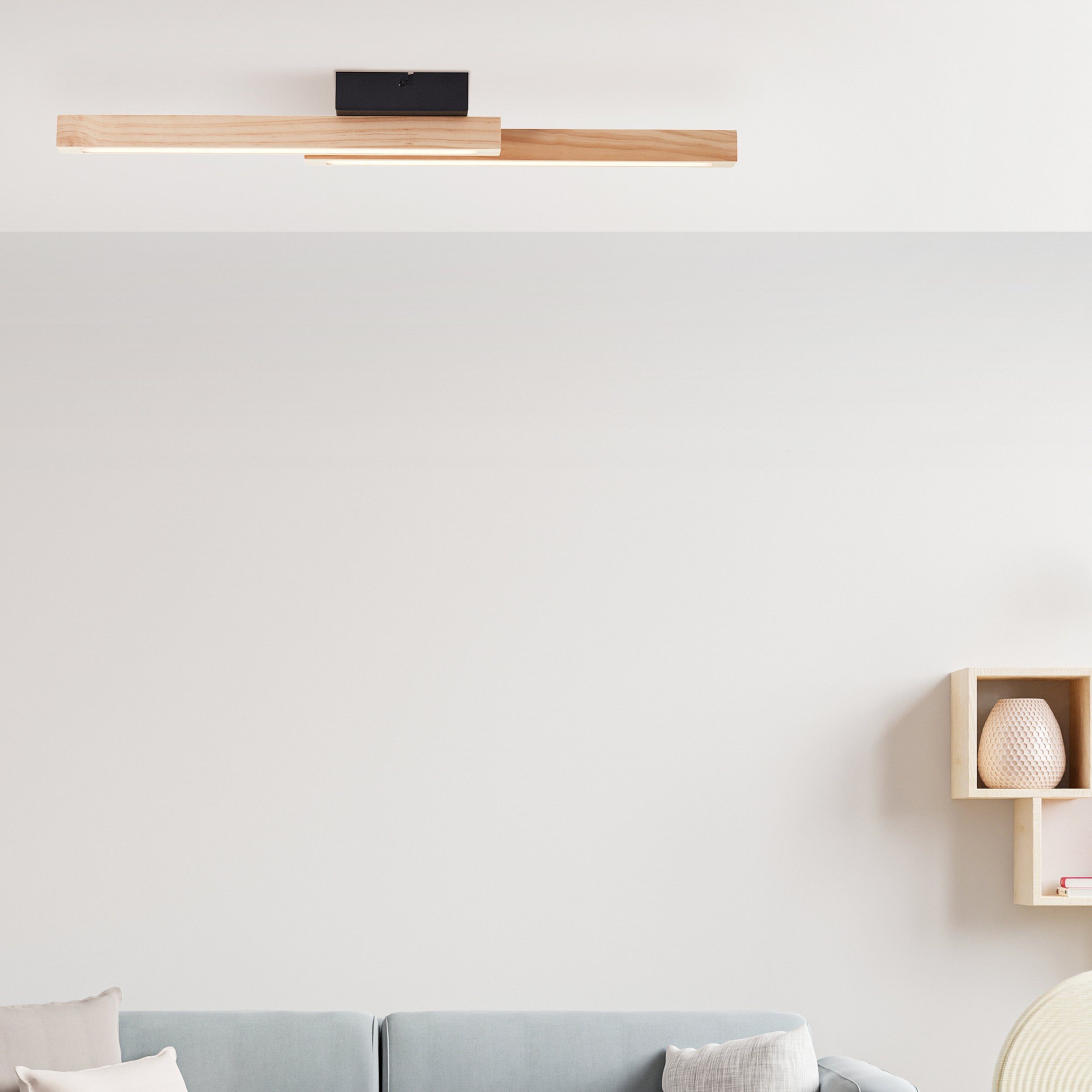 Brilliant LED Deckenleuchte Arion, LED fest integriert, Warmweiß, 62 x 7 x günstig online kaufen