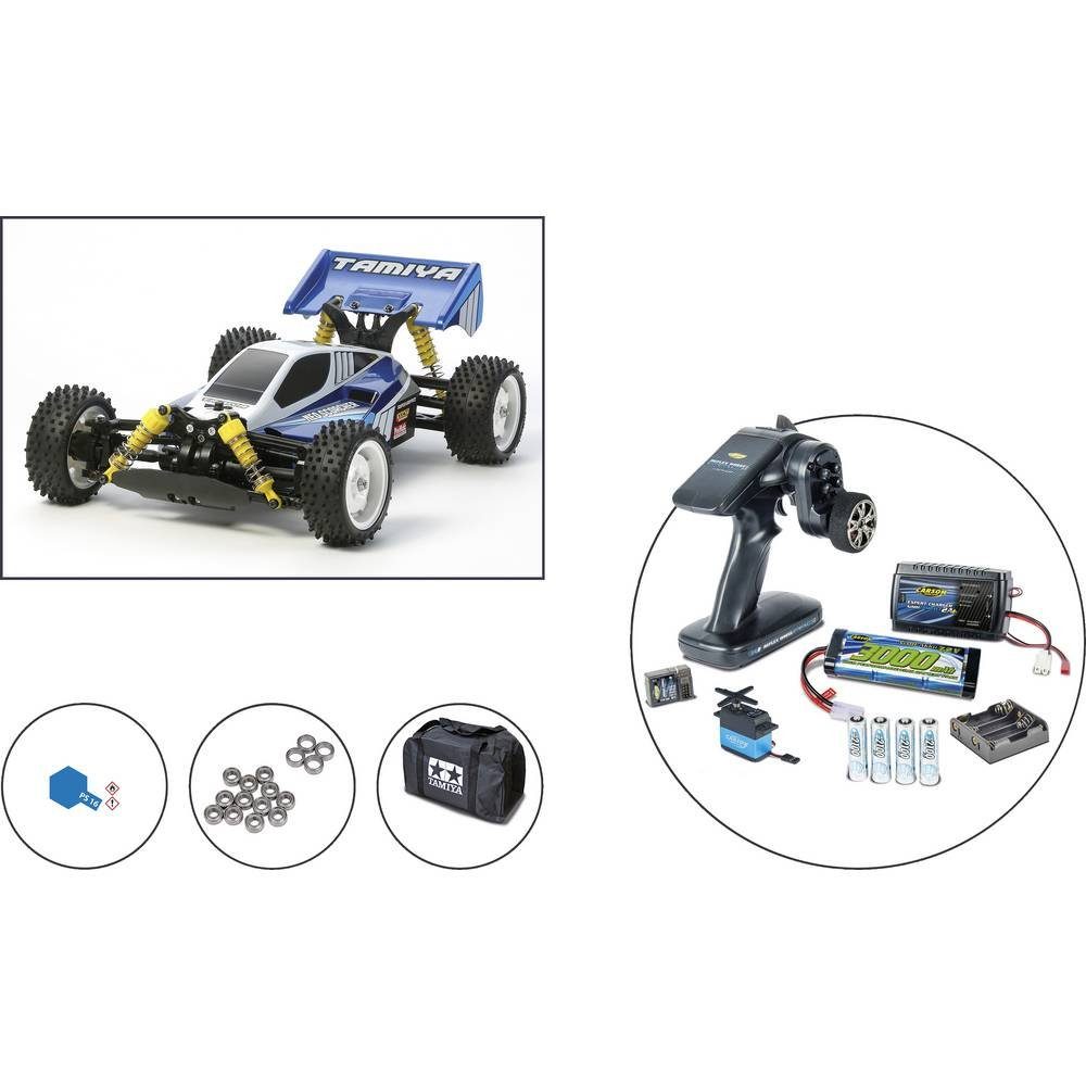RC-Auto 1:10 RC Neo Scorcher TT02B 4WD RTR Set