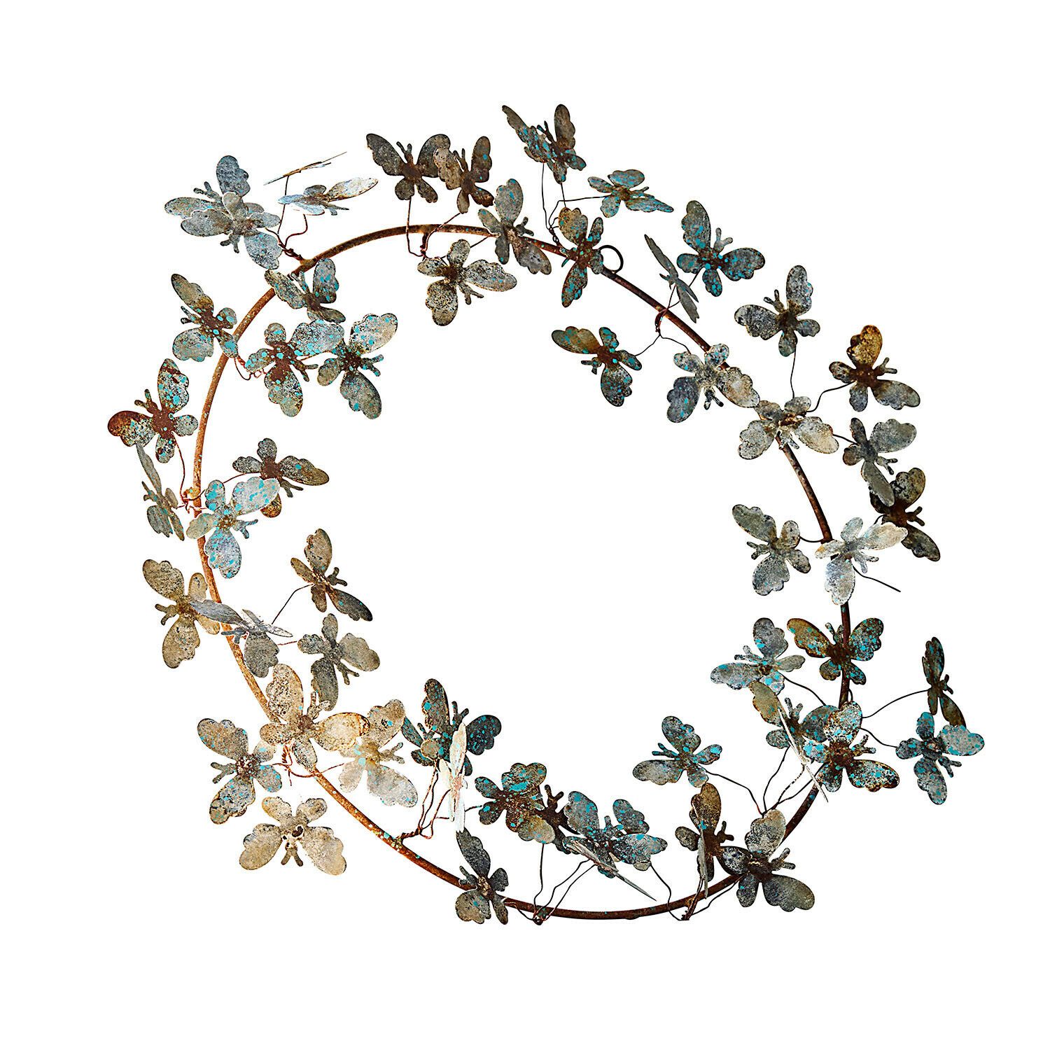 Mirabeau Dekokranz Kranz Volanaïs antikblau