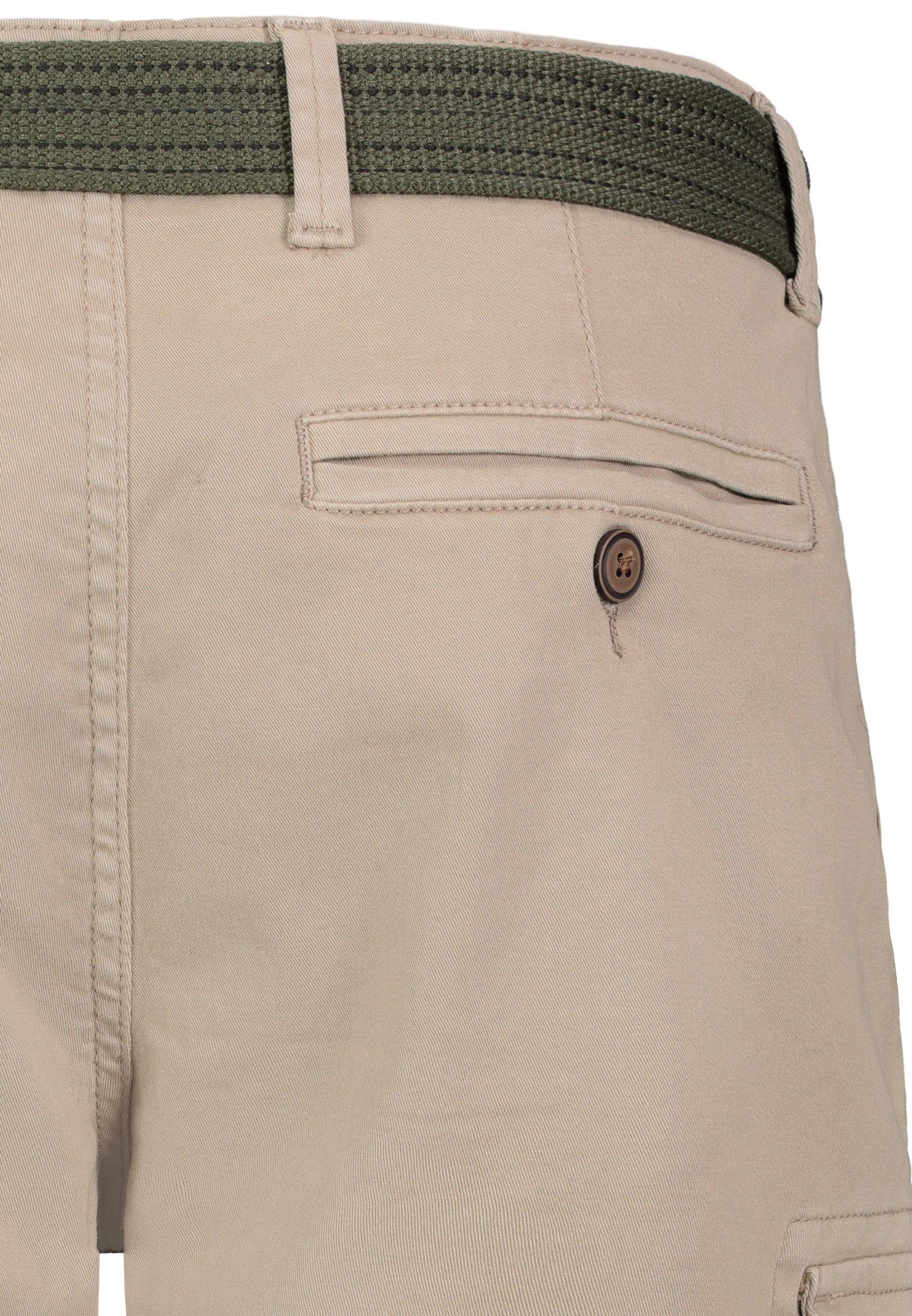 Eight2Nine Cargoshorts Kurzes Design für Herren Baumwolle Regular Fit unifarben wärmend Reißverschluss – Bild 5 von 5