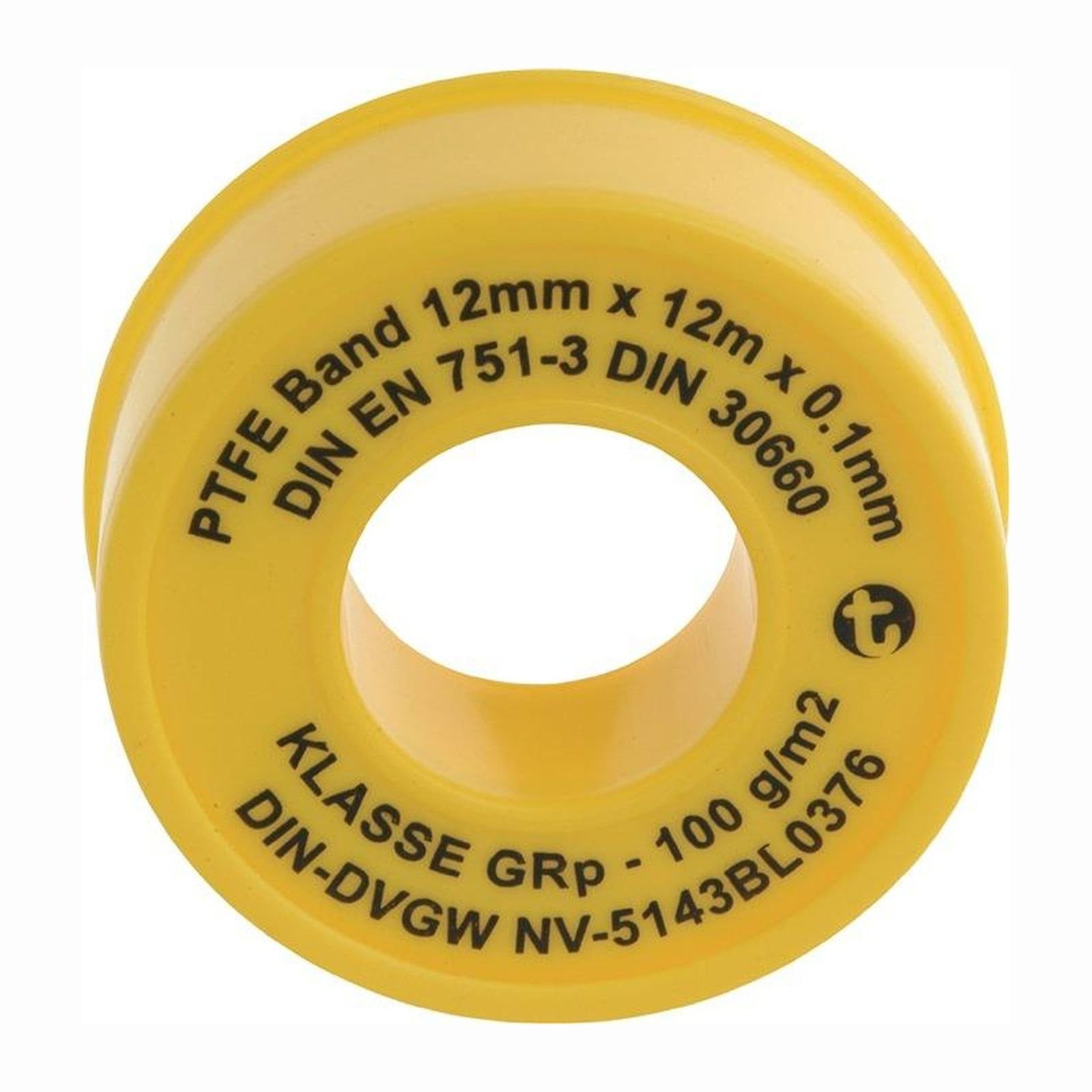 GEKA Dichtband GEKA PTFE Dichtband GRp L12 m B12 mm D0,1 mm - 04.5000.9