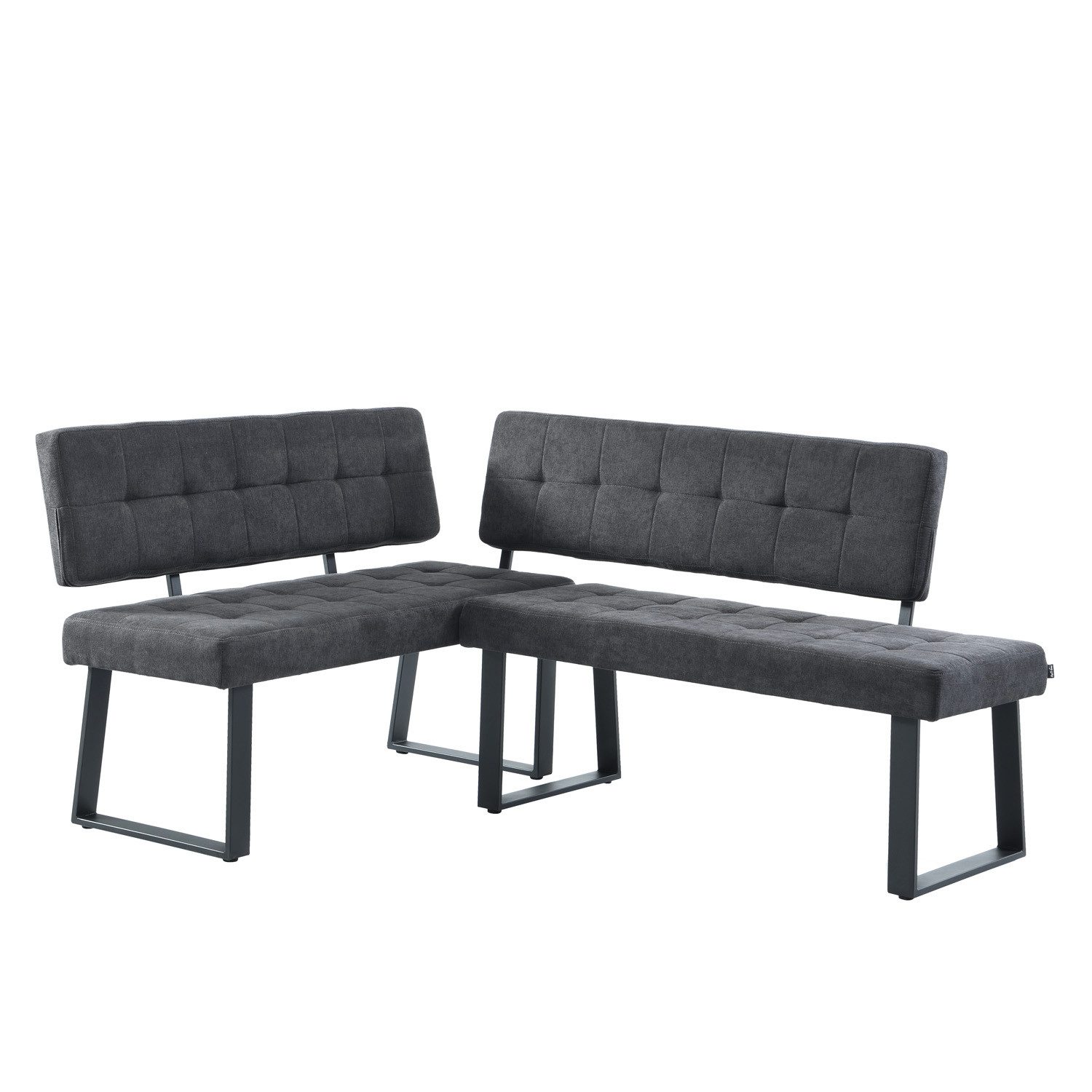 B&D home Eckbank AKA (2-St), beidseitig montierbar, gepolstert, mit Rückenl günstig online kaufen