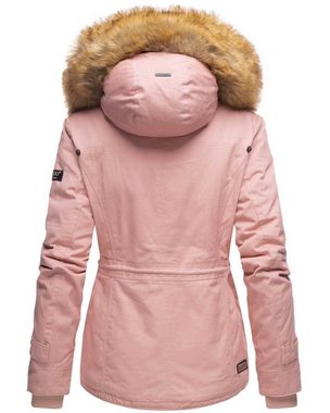 Navahoo Winterjacke Pearl mit warmem Teddyfell