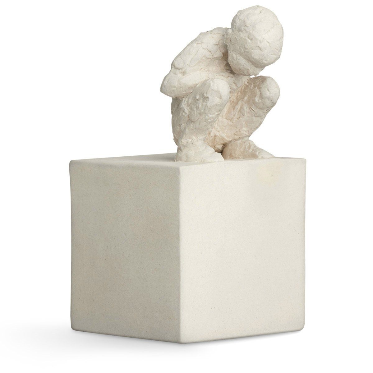 Kähler Dekofigur von Skulptur Serie Malene Bjelke aus Bildhauerin The der Curious 'Character' (Der Neugierige); One Keramik