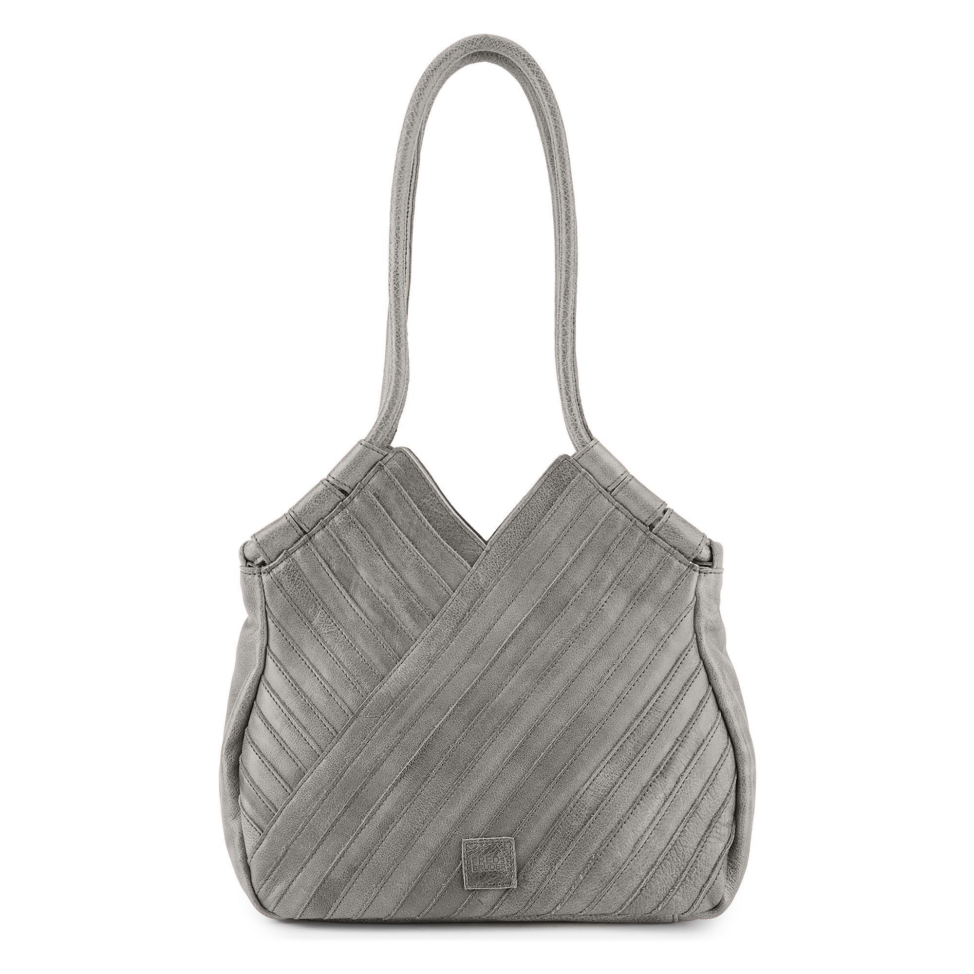 FREDsBRUDER Shopper Criss-Cross, Leder