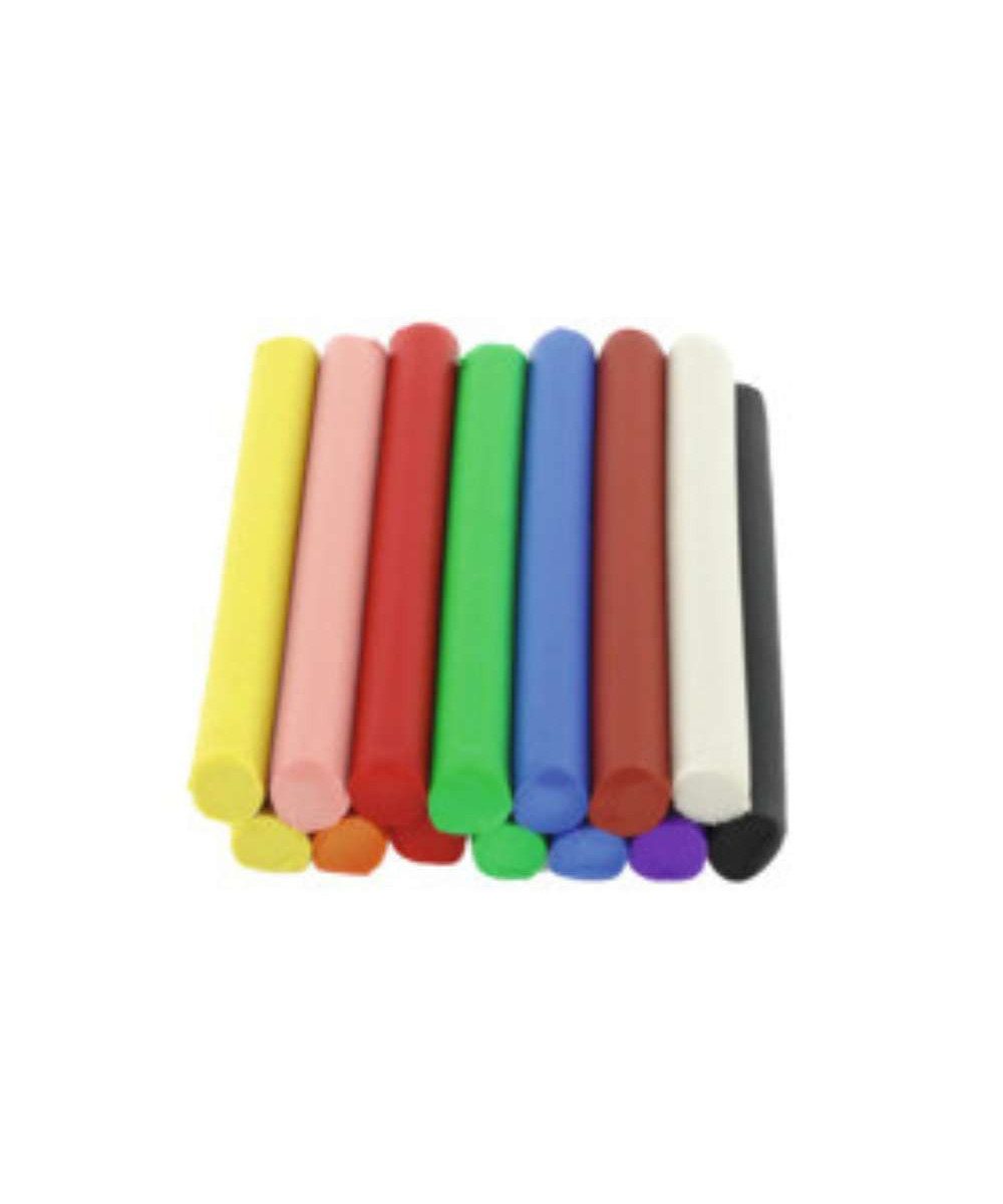 Pelikan Knete Pelikan Kinderknete Creaplast, 10 Farben (packung, 10-tlg., Kinderknete), Die Knetstangen sind leicht formbar und fördern
