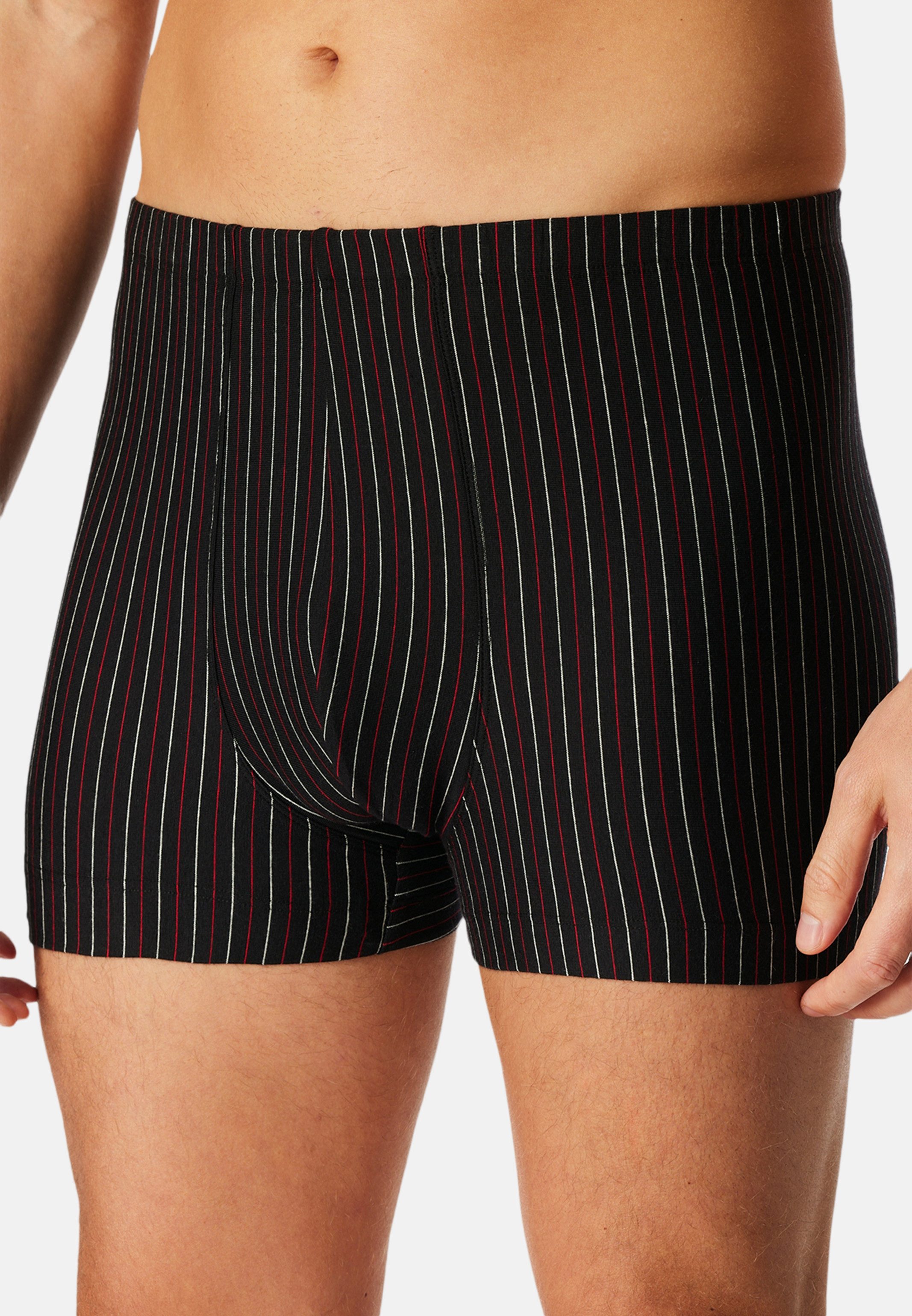 Schiesser Retro Boxer 9er Pack 95/5 Essentials (Spar-Set, 9-St) Retro Short / Pant - Baumwolle - ohne Eingriff - Atmungsaktiv