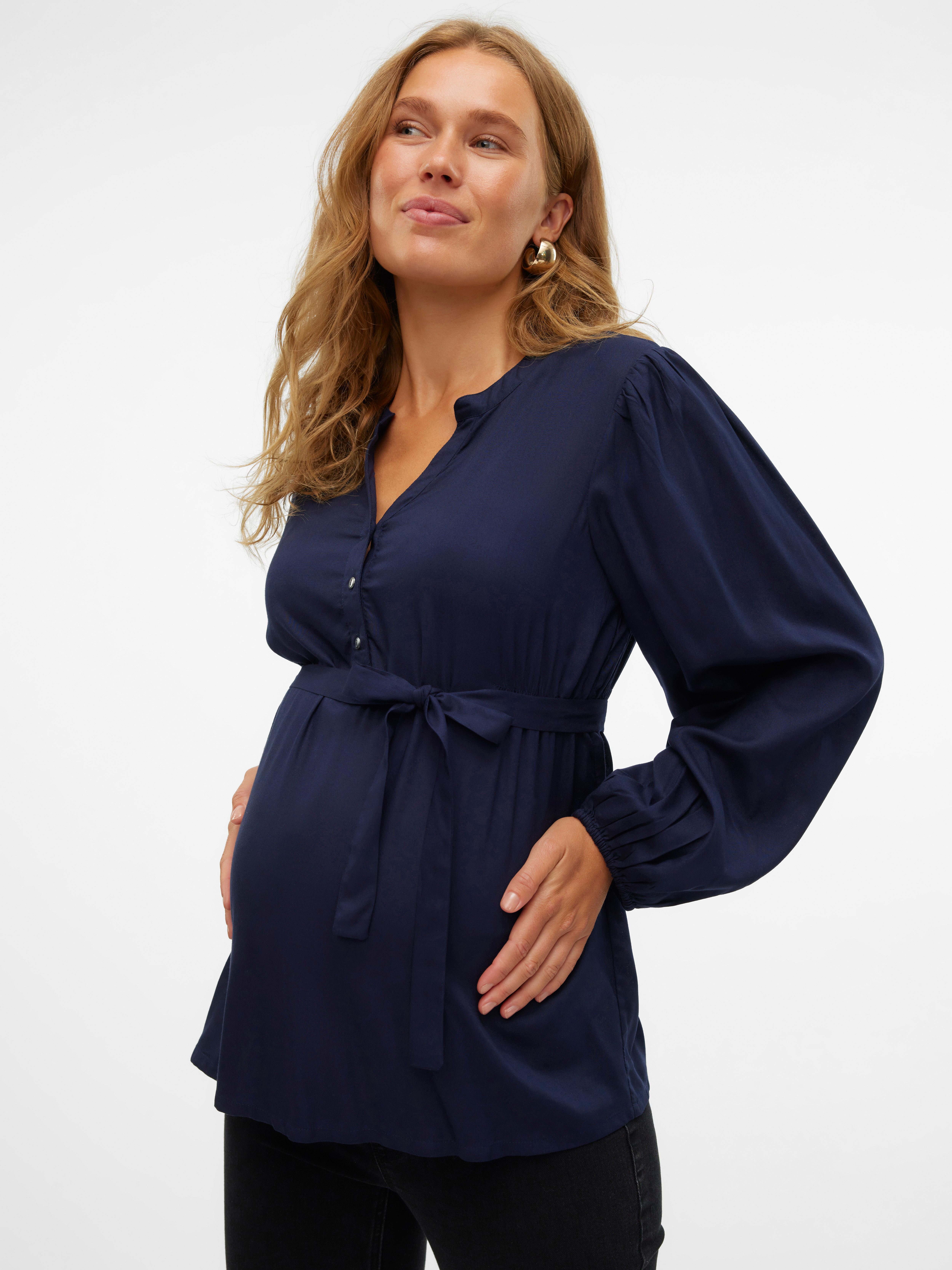 Umstandsshirt MLMERCY LIA L/S WO TOP 2F NOOS