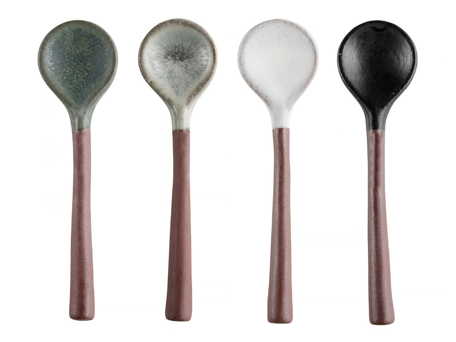 ASA SELECTION Servierlöffel umami Keramiklöffel Set matt 12cm 4tlg
