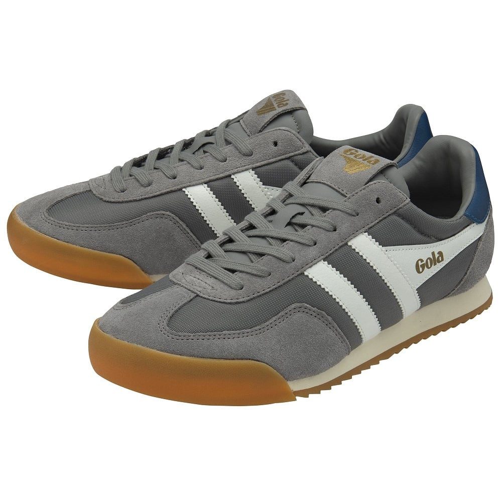 Gola Europa 2025 zementgrau/weiss/marineblau Herren Sneaker