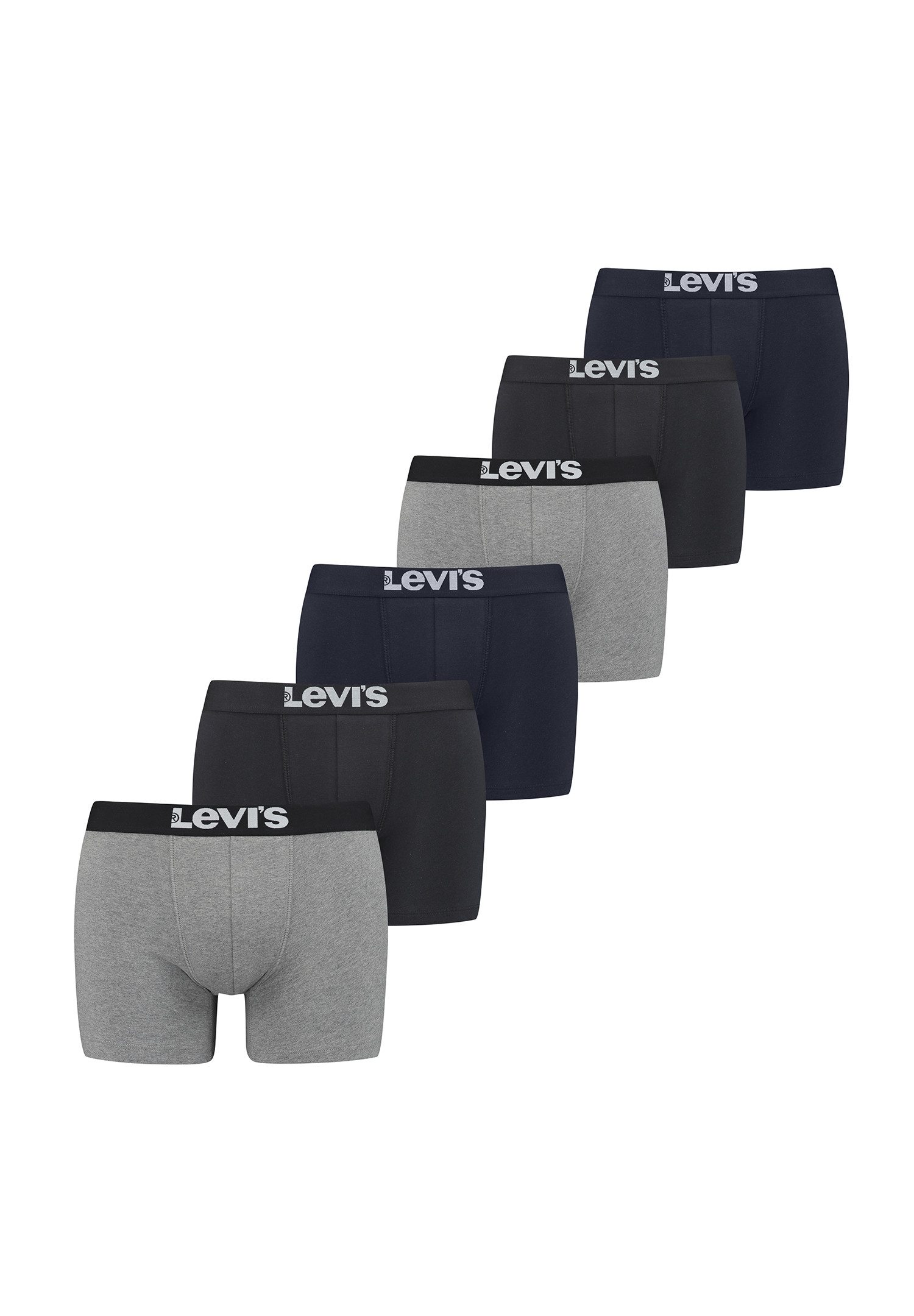 Boxershorts LEVIS Men Solid Basic Boxer 6P