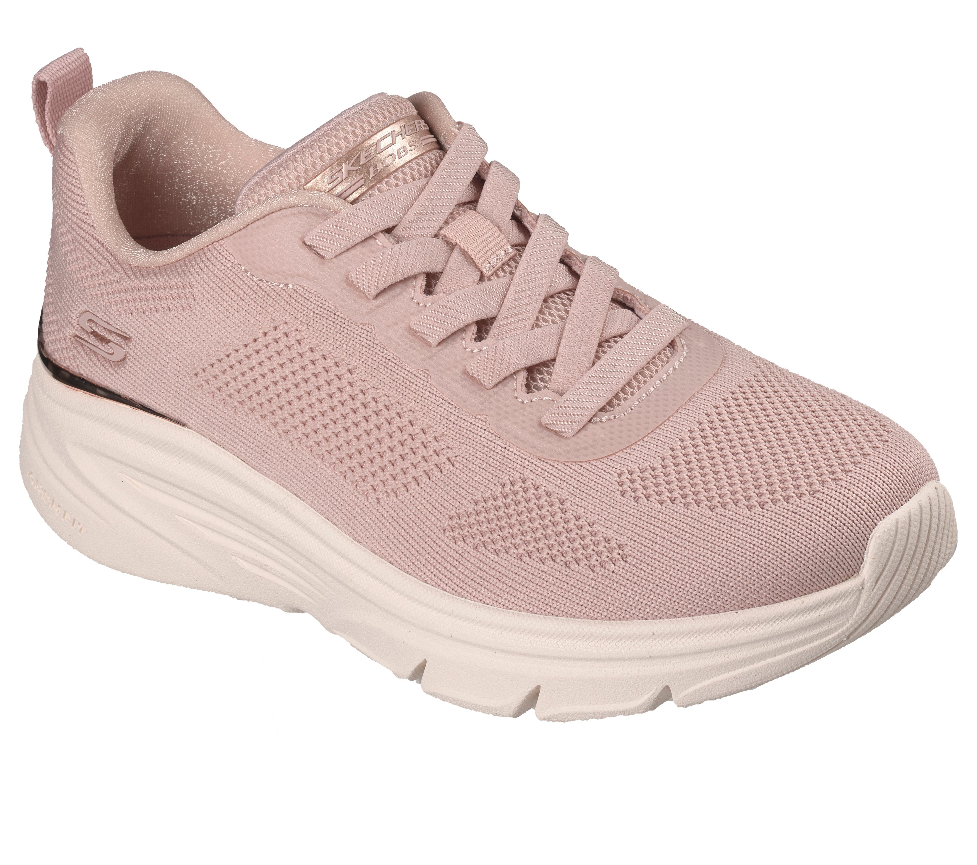 Skechers BOBS ARCH FIT ELEV8 VEGAN Slip-On Sneaker Schlupfschuh, Freizeitsneaker, Halbschuh, maschinenwaschbar