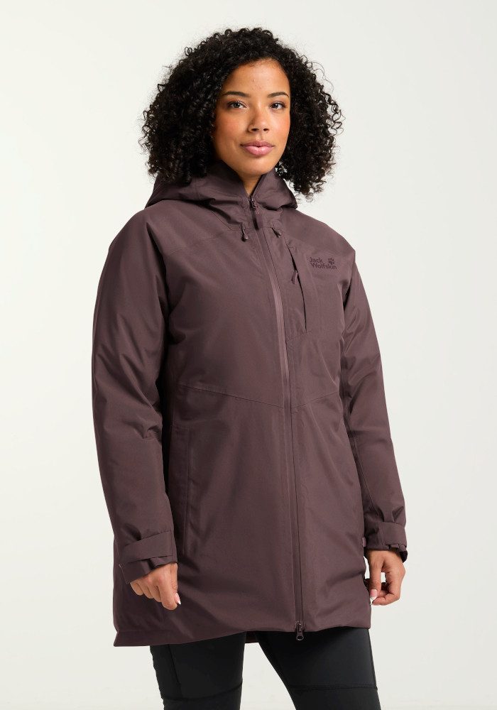 Jack Wolfskin Daunenjacke ICECAPE 2L DOWN INS JKT W RDS Daunenjacke, wasserdicht, winddicht, warm